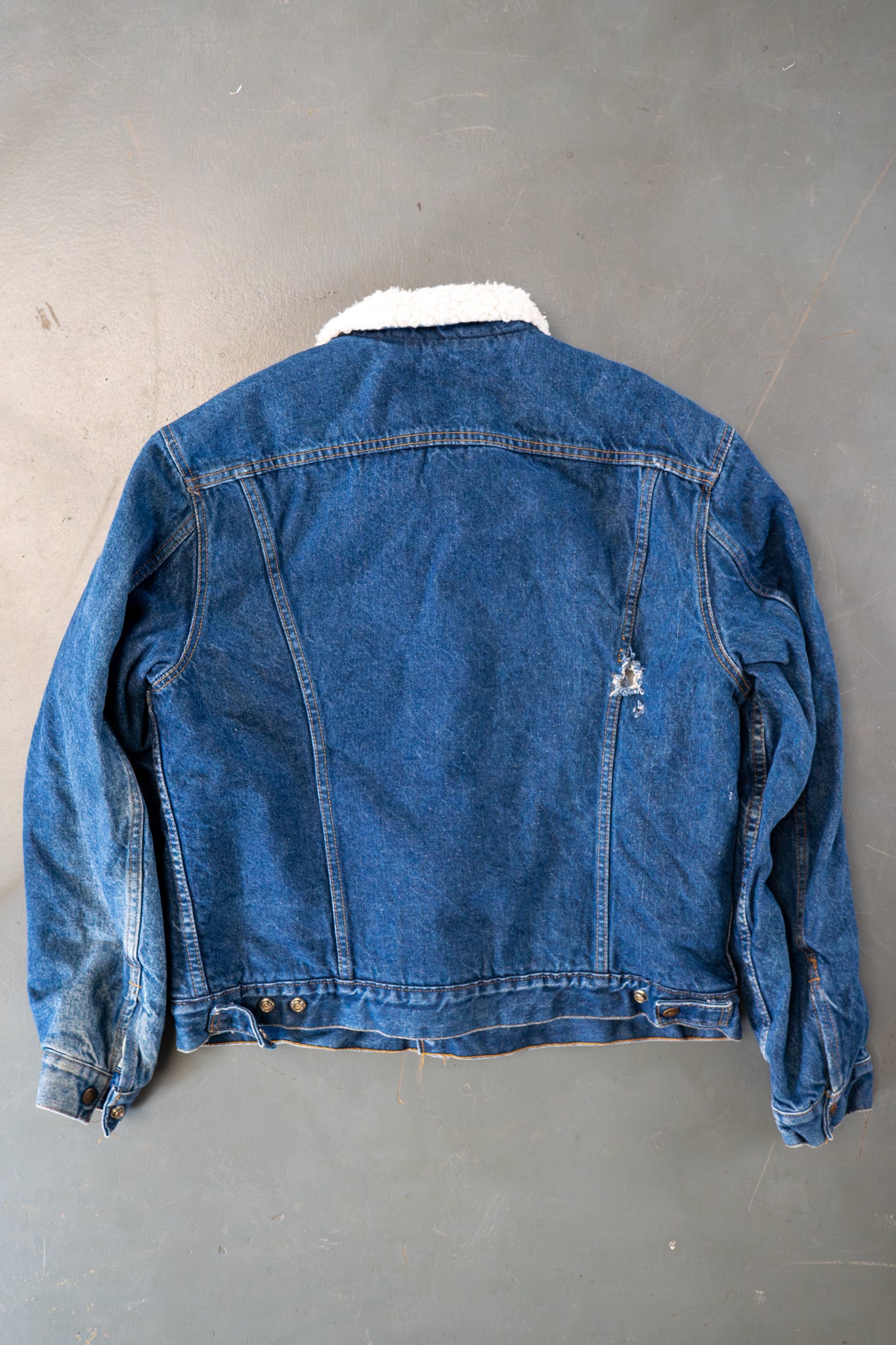 Vintage Levi's Sherpa Fleece Lined Denim Jacket - XL