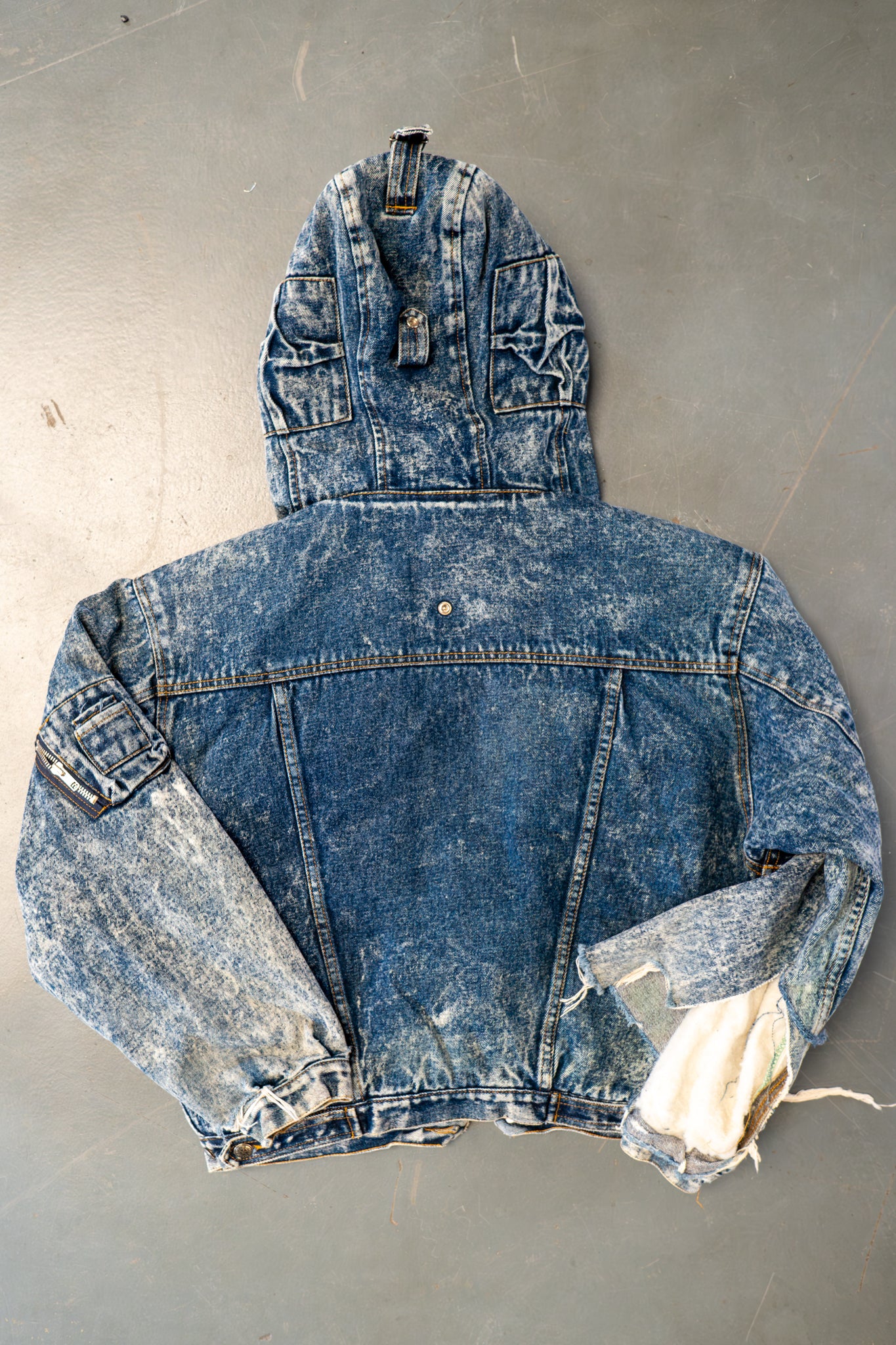 Vintage Levi's Sherpa Fleece Lined Denim Jacket - XXL