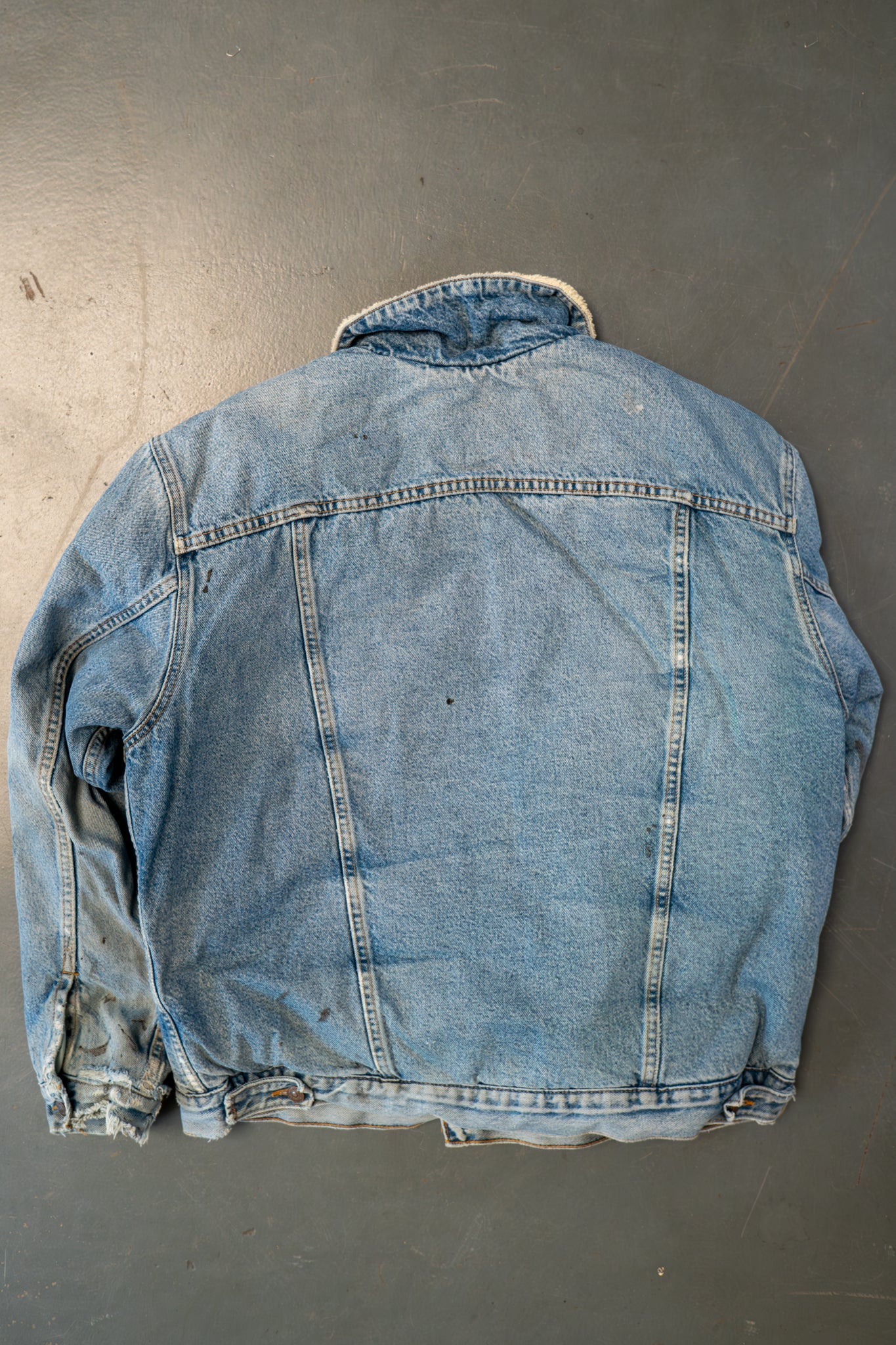 Vintage Levi's Sherpa Fleece Lined Denim Jacket - XL