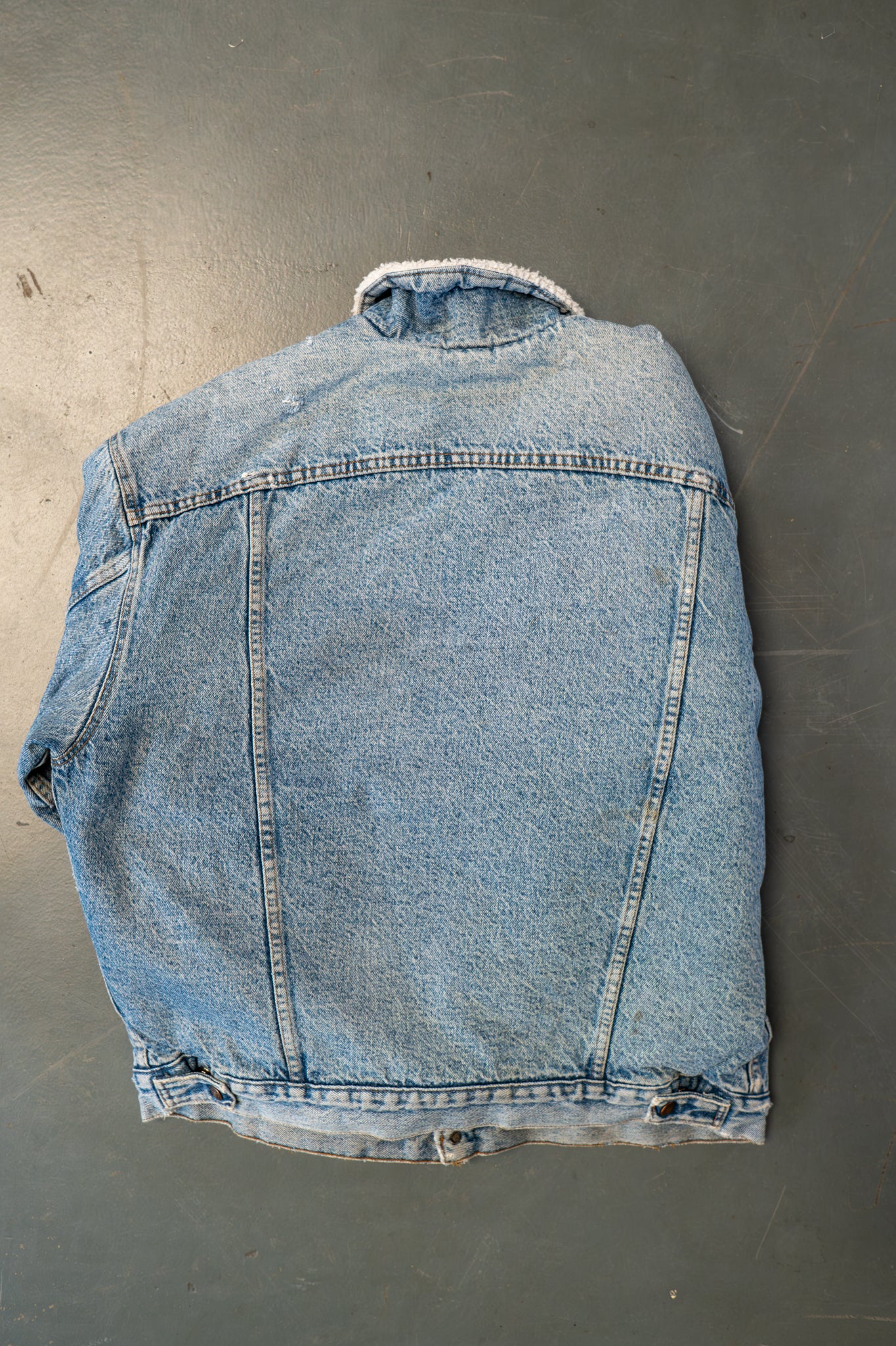Vintage Levi's Sherpa Fleece Lined Denim Jacket - XXL