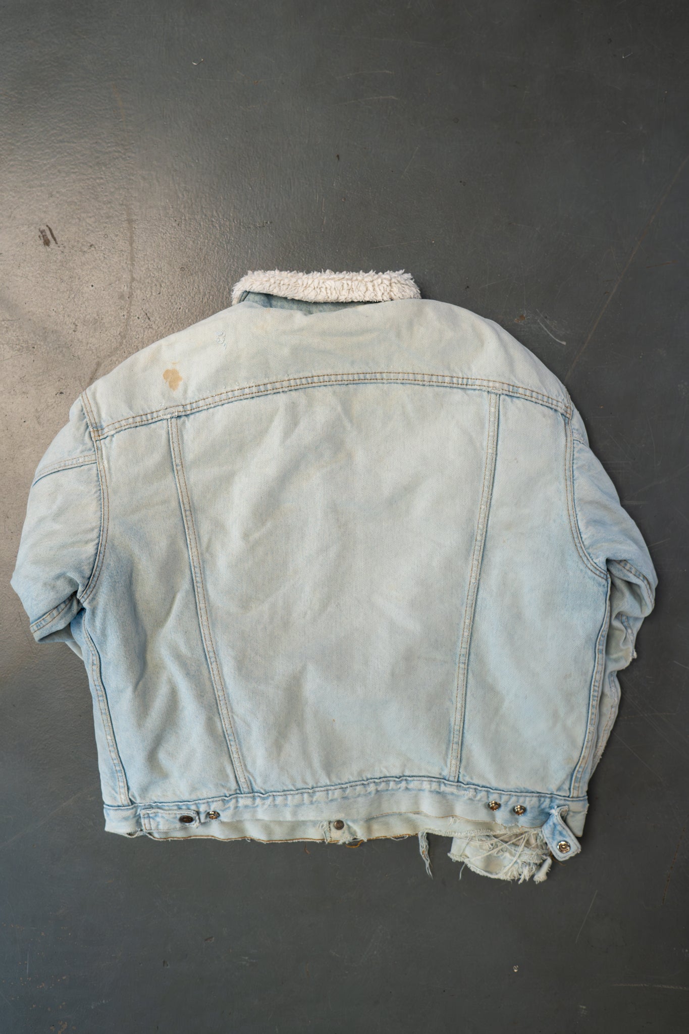 Vintage Levi's Sherpa Fleece Lined Denim Jacket - XL