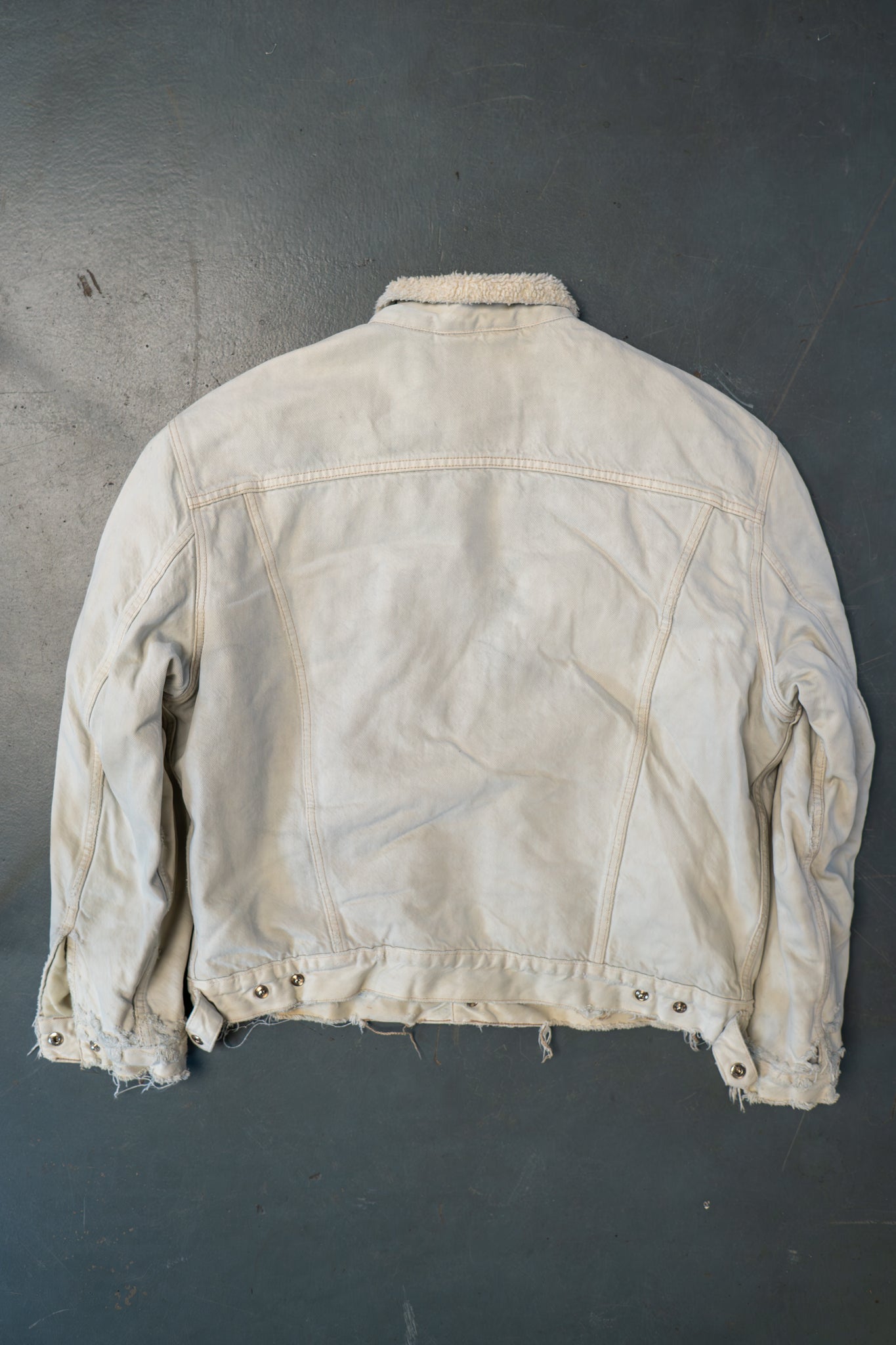 Vintage Levi's Sherpa Fleece Lined Denim Jacket - XXL