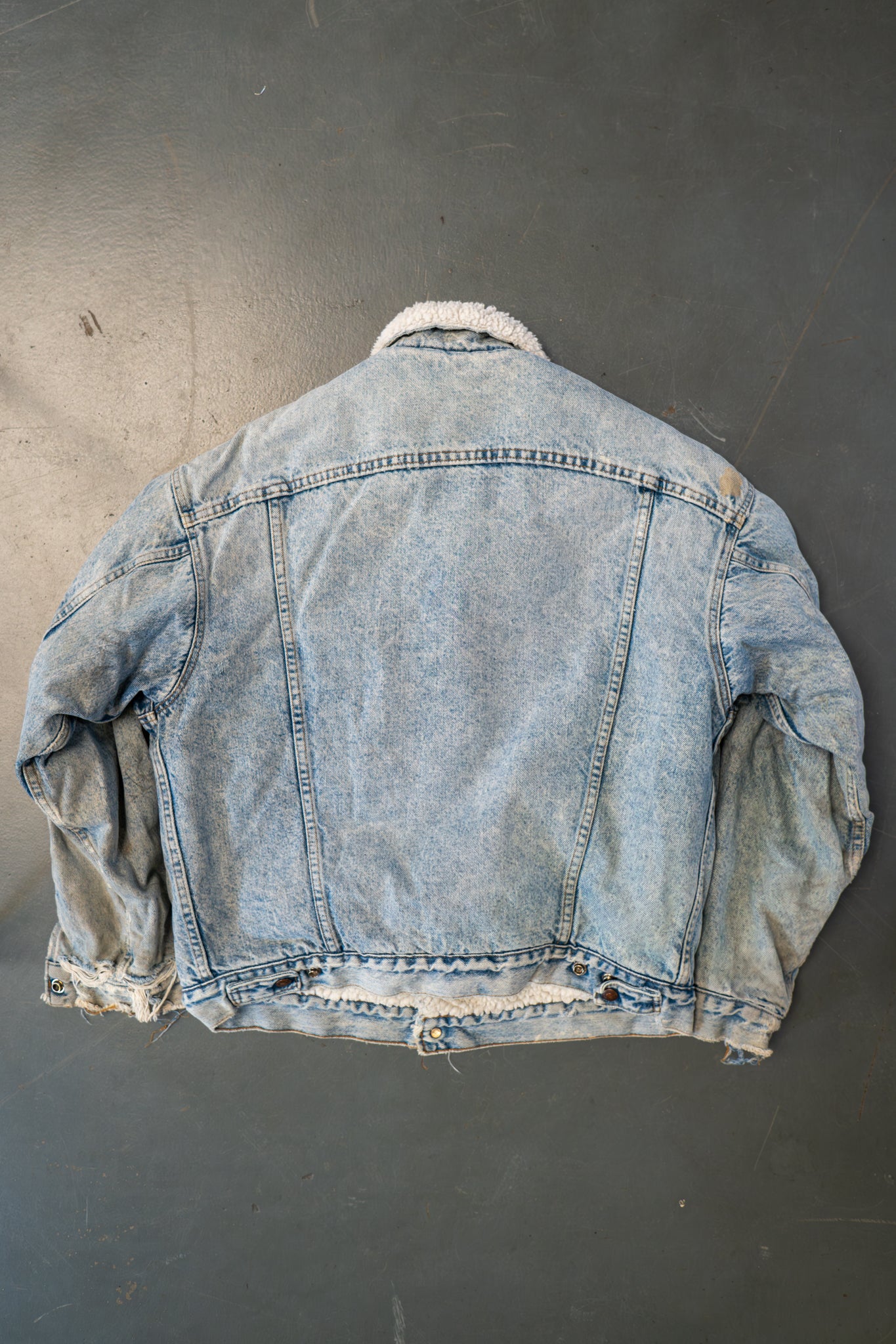 Vintage Levi's Sherpa Fleece Lined Denim Jacket - XL