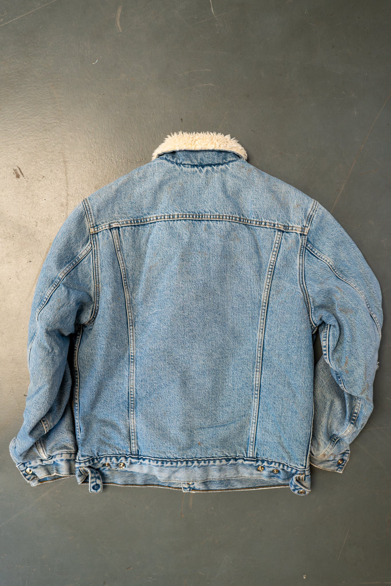 Vintage Levi's Sherpa Fleece Lined Denim Jacket - L