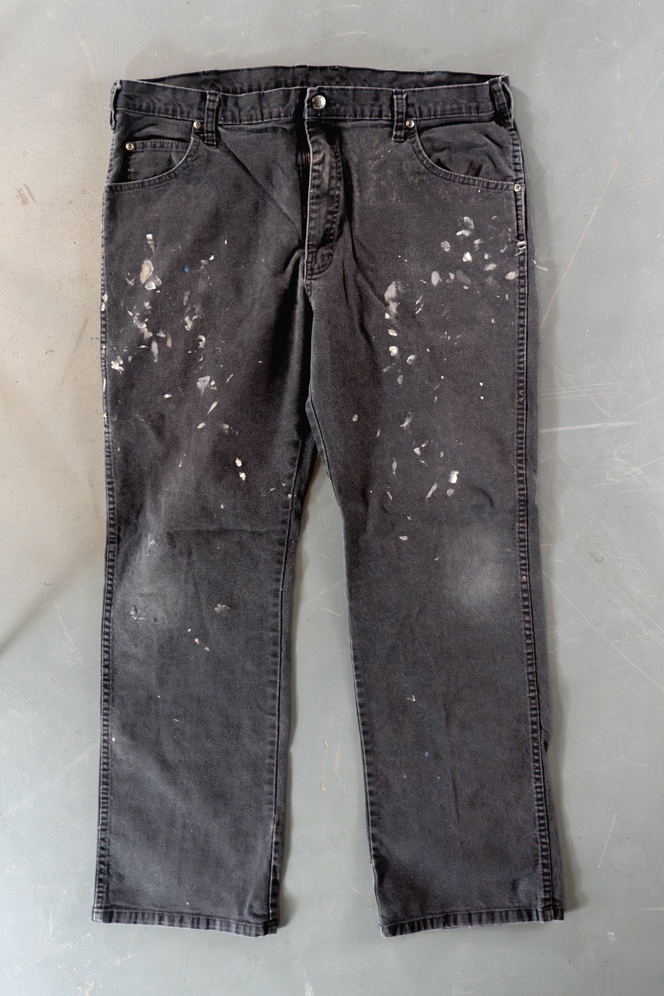 Dickies Vintage Carpenter Baggy Trousers– 90s Y2K - Black - W36, L29