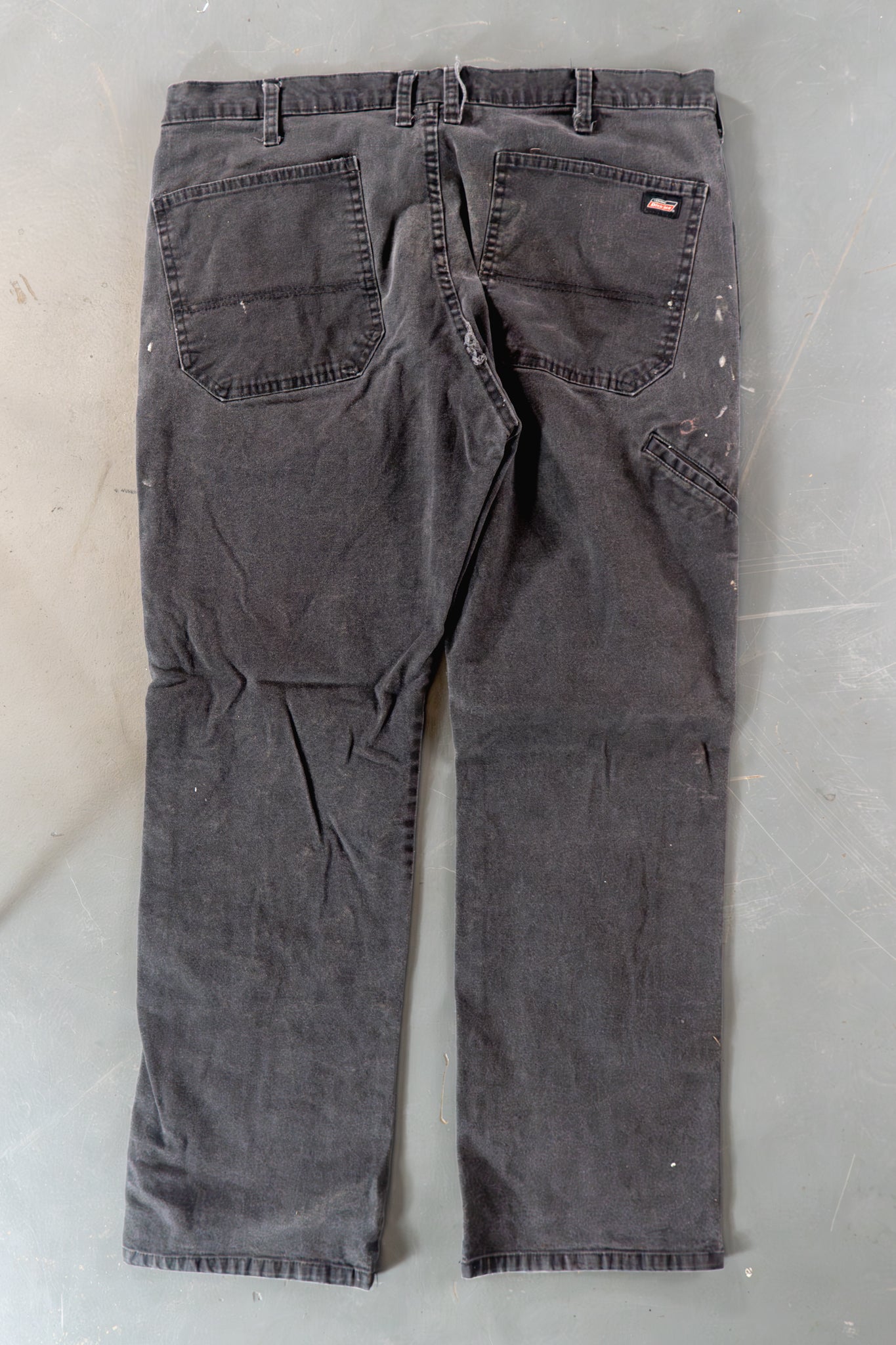 Dickies Vintage Carpenter Baggy Trousers– 90s Y2K - Black - W36, L29