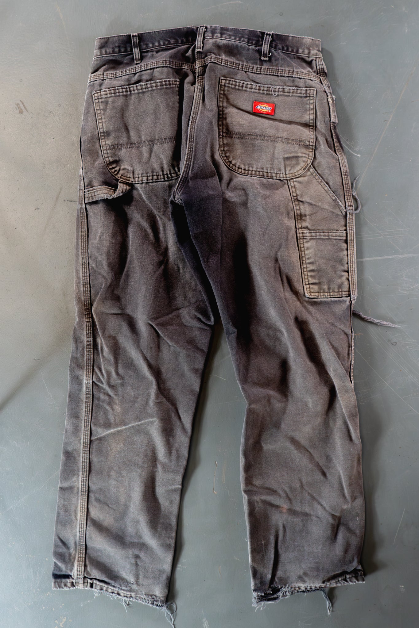 Dickies Vintage Carpenter Baggy Trousers– 90s Y2K - Black - W32, L31