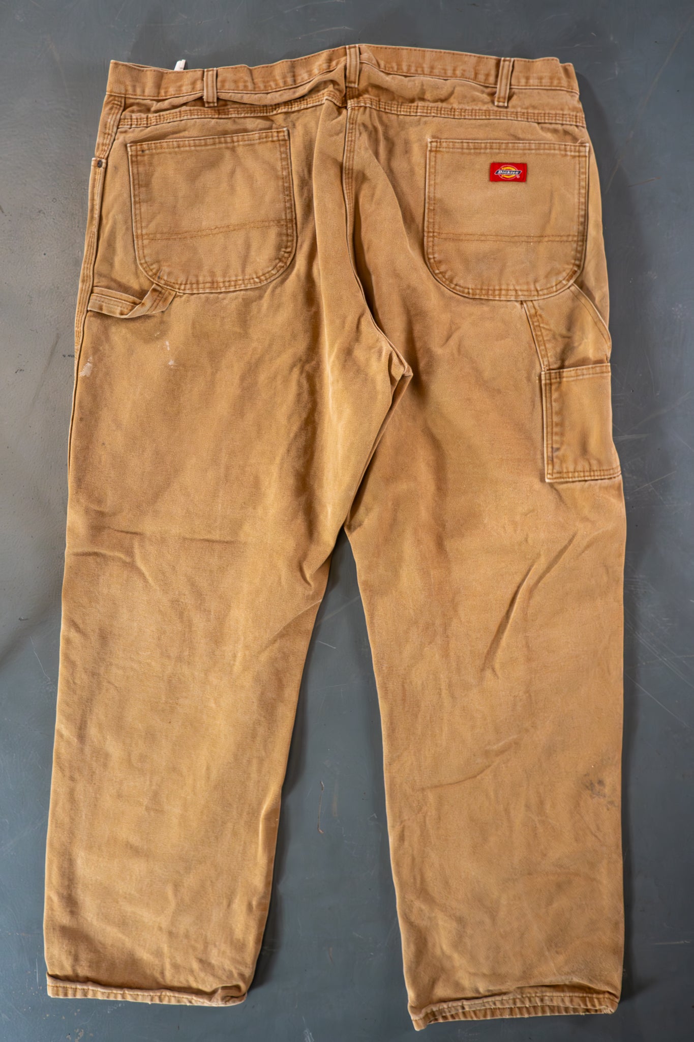 Dickies Vintage Carpenter Baggy Trousers– 90s Y2K - Tan - W44, L31