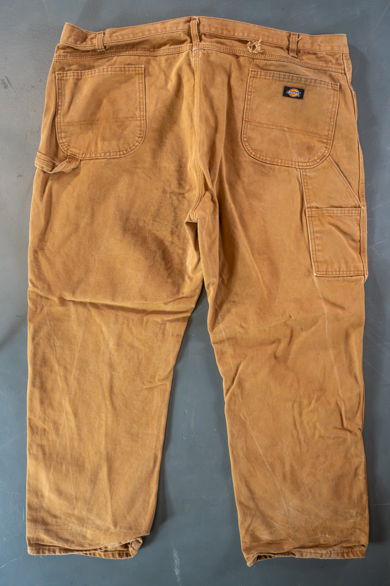 Dickies Vintage Carpenter Baggy Trousers– 90s Y2K - Tan - W44, L29