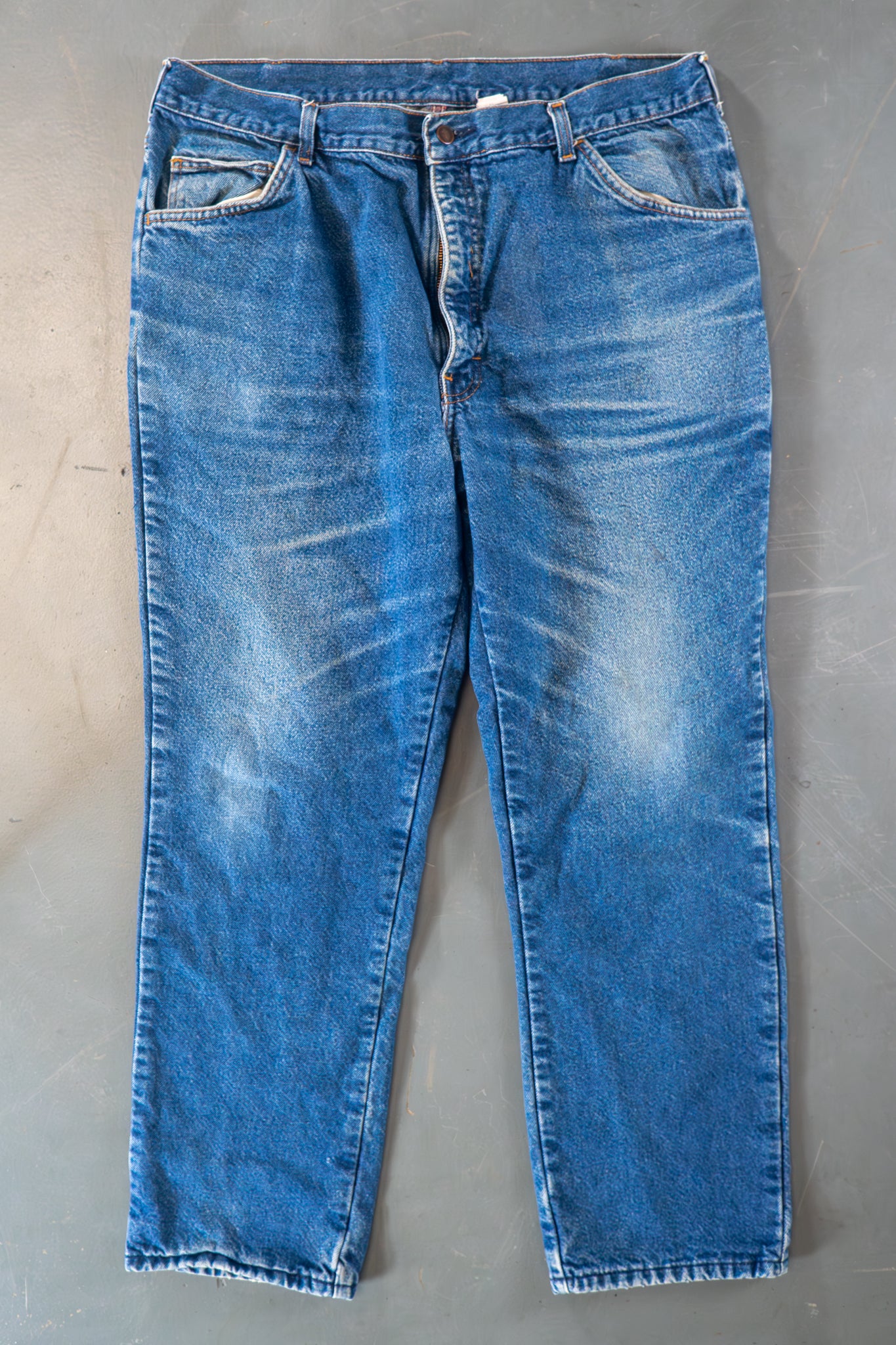 Dickies Vintage Carpenter Baggy Trousers– 90s Y2K - Denim - W36, L28