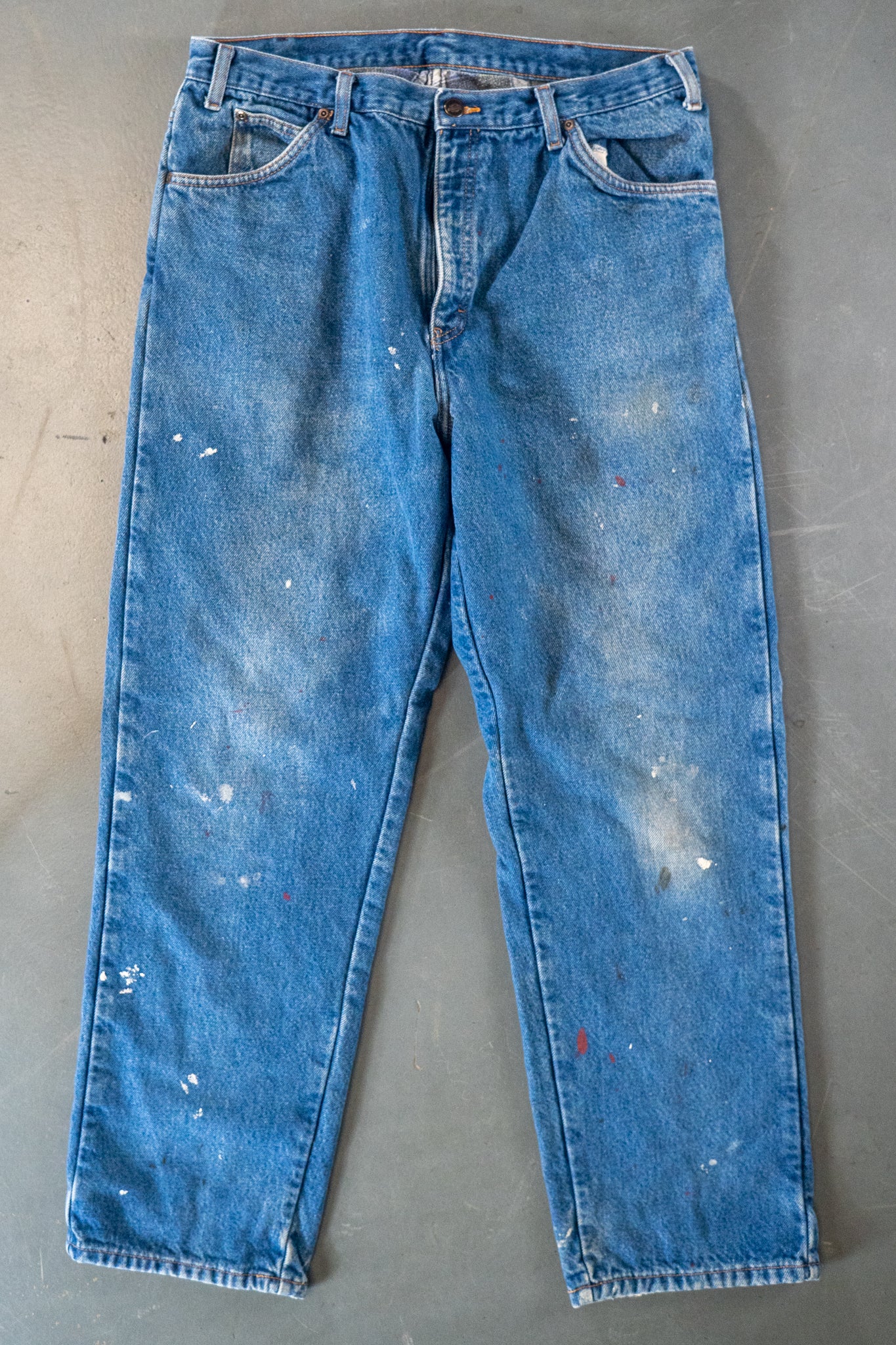 Dickies Vintage Carpenter Baggy Trousers– 90s Y2K - Denim - W32, L30