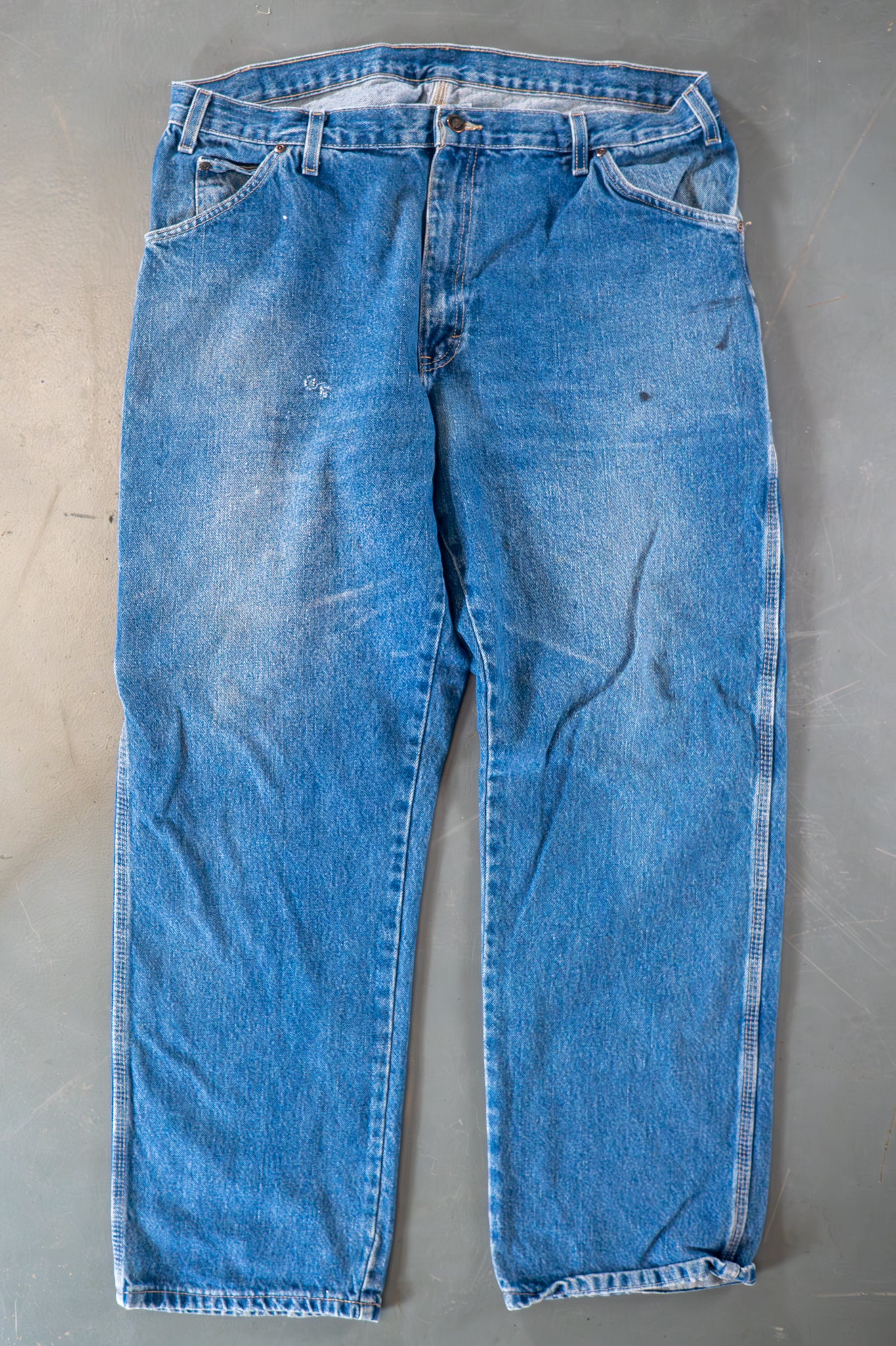 Dickies Vintage Carpenter Baggy Trousers– 90s Y2K - Denim - W36, L31
