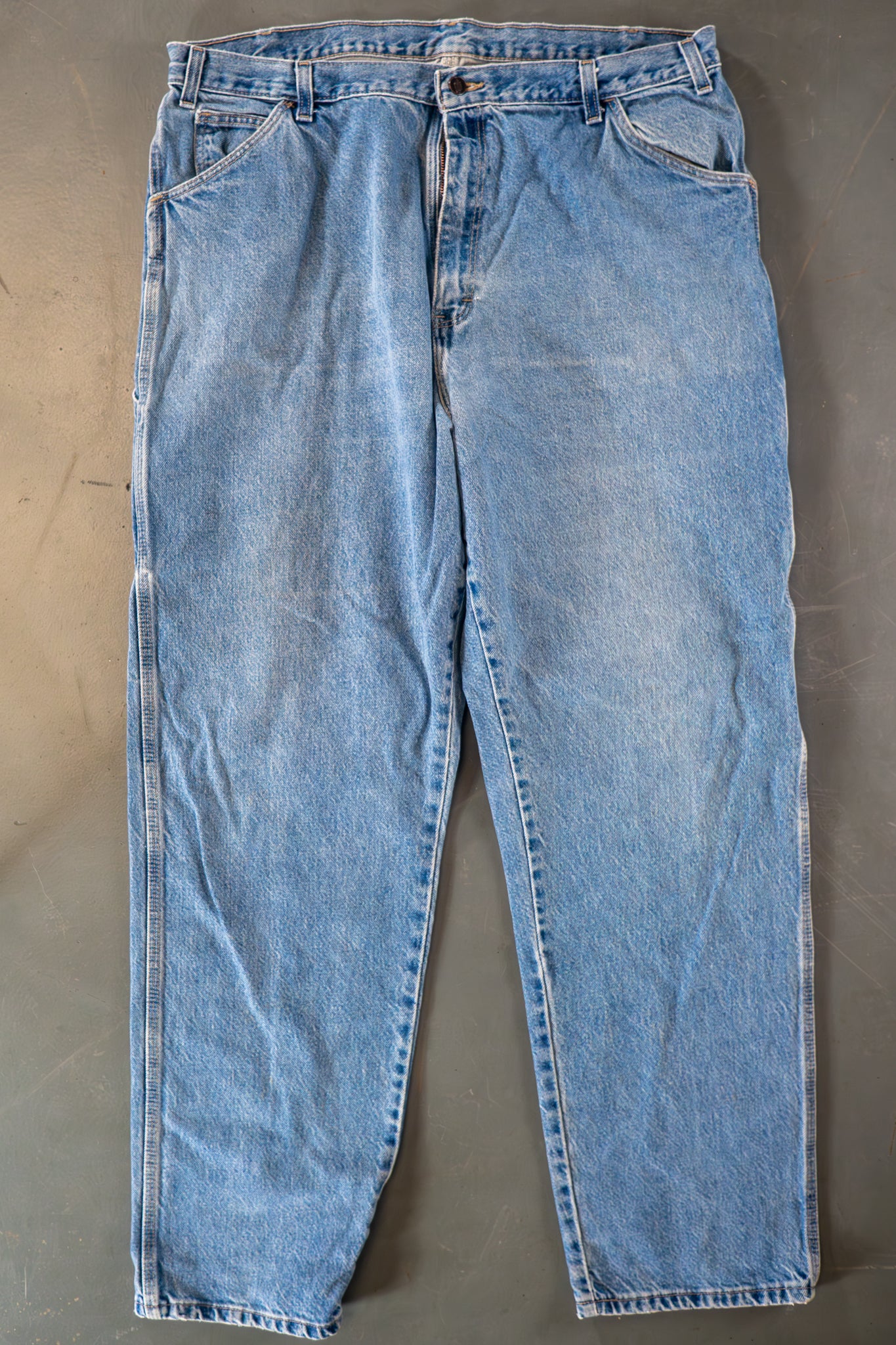 Dickies Vintage Carpenter Baggy Trousers– 90s Y2K - Denim - W36, L32