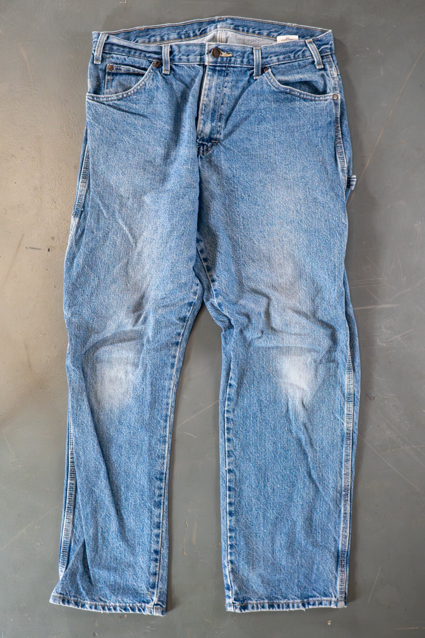 Dickies Vintage Carpenter Baggy Trousers– 90s Y2K - Denim - W32, L30