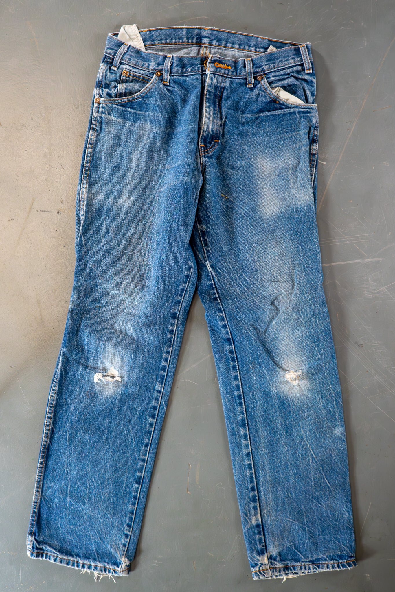 Dickies Vintage Carpenter Baggy Trousers– 90s Y2K - Denim - W38, L31