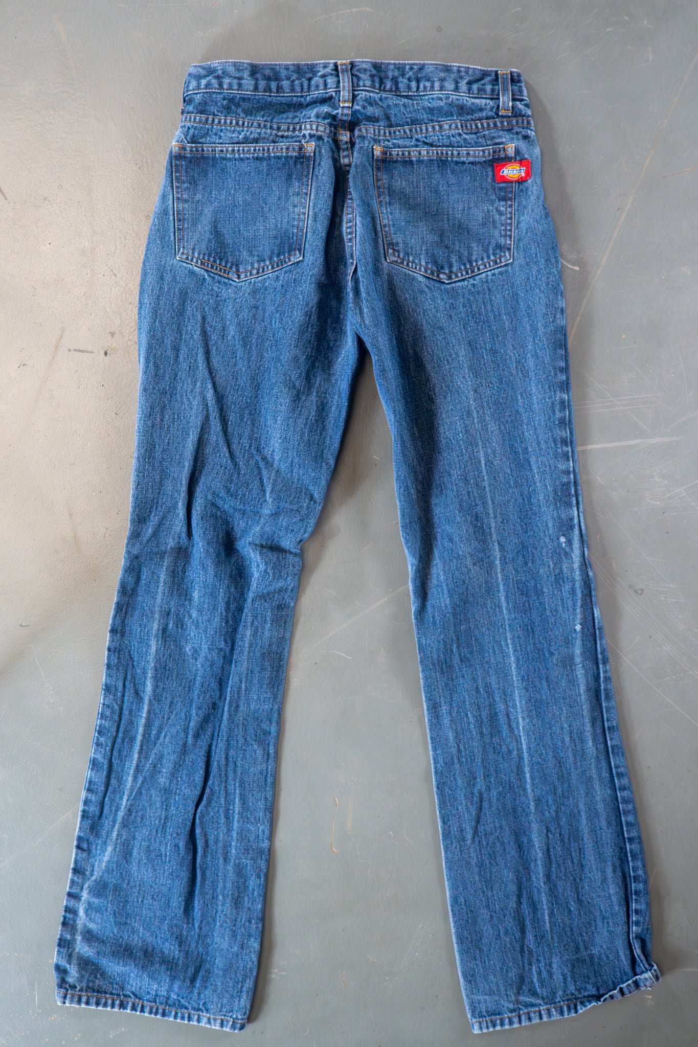 Dickies Vintage Carpenter Baggy Trousers– 90s Y2K - Denim - W28, L32