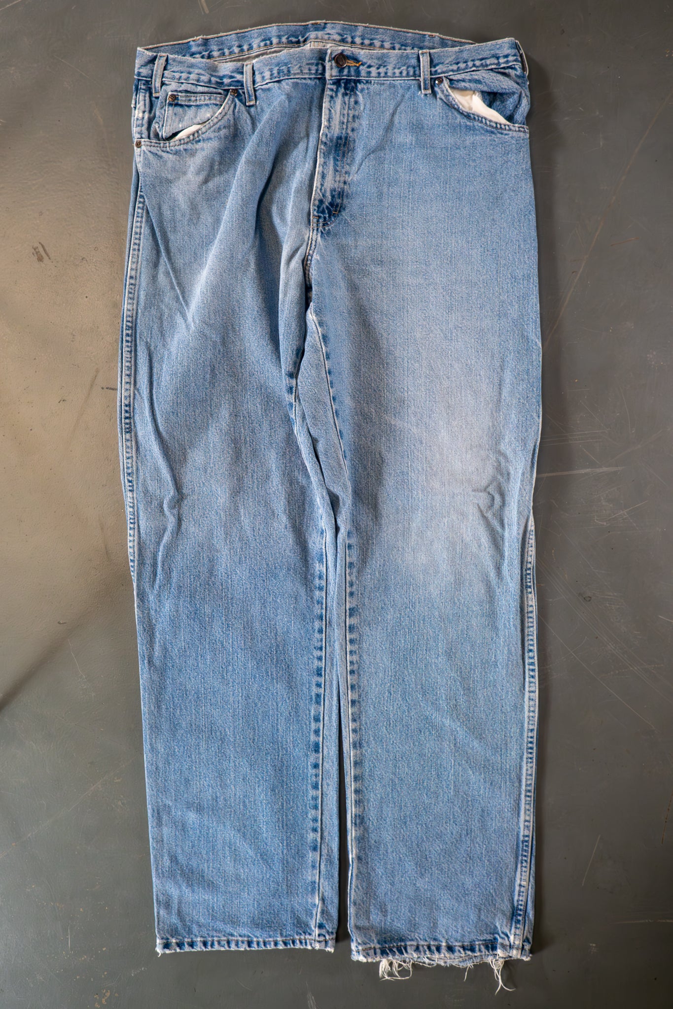 Dickies Vintage Carpenter Baggy Trousers– 90s Y2K - Denim - W38, L34