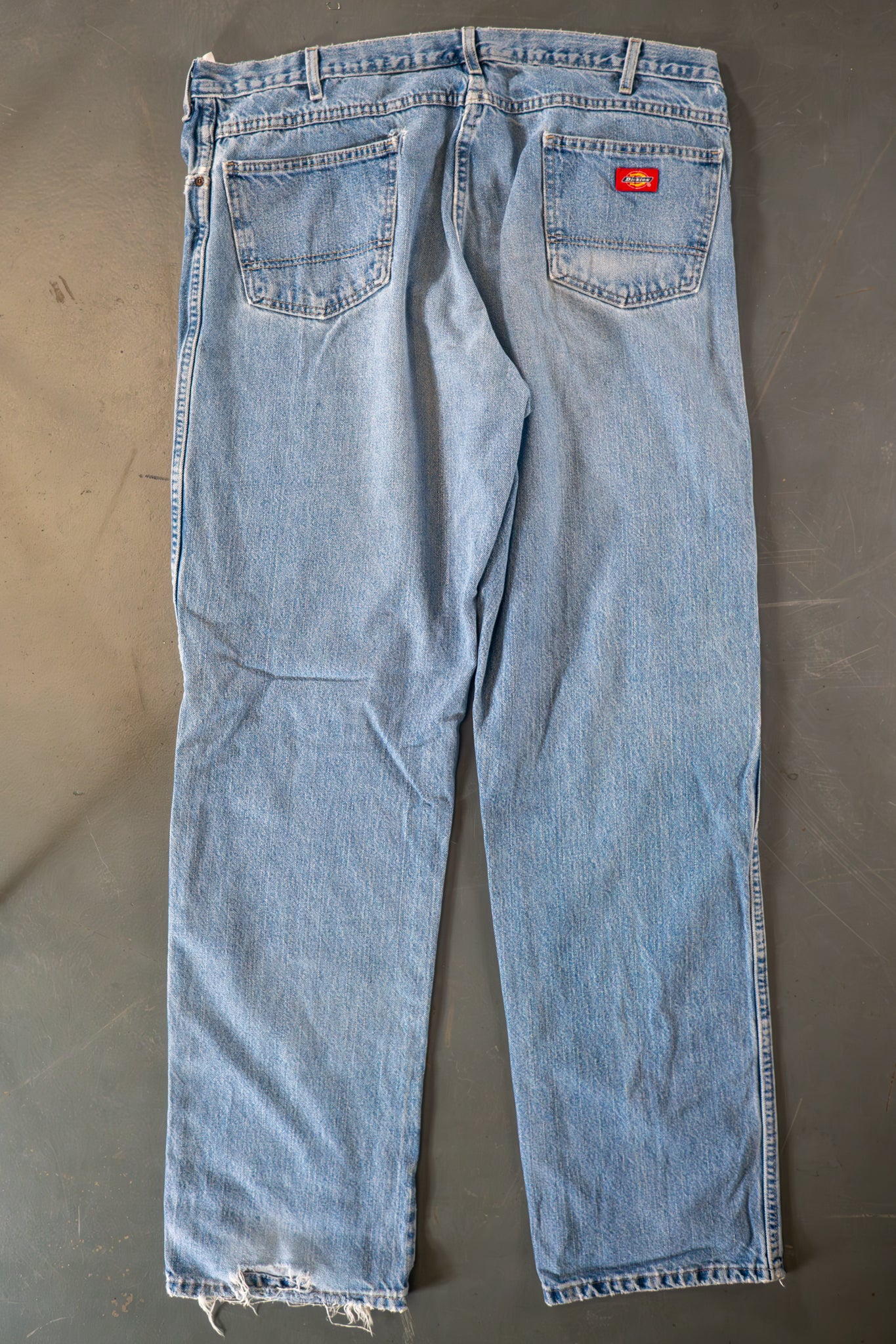 Dickies Vintage Carpenter Baggy Trousers– 90s Y2K - Denim - W38, L34
