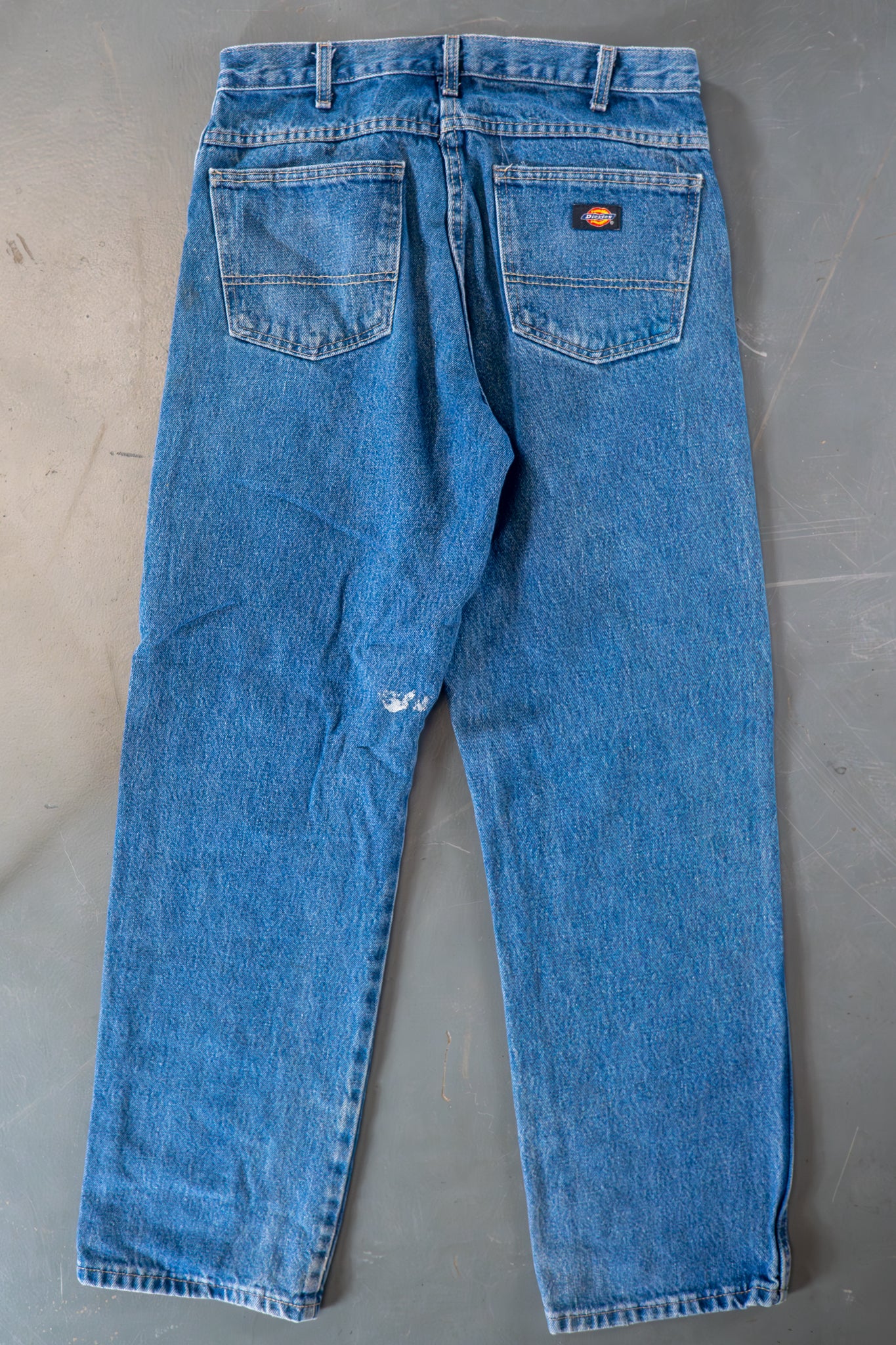 Dickies Vintage Carpenter Baggy Trousers– 90s Y2K - Denim - W30, L31