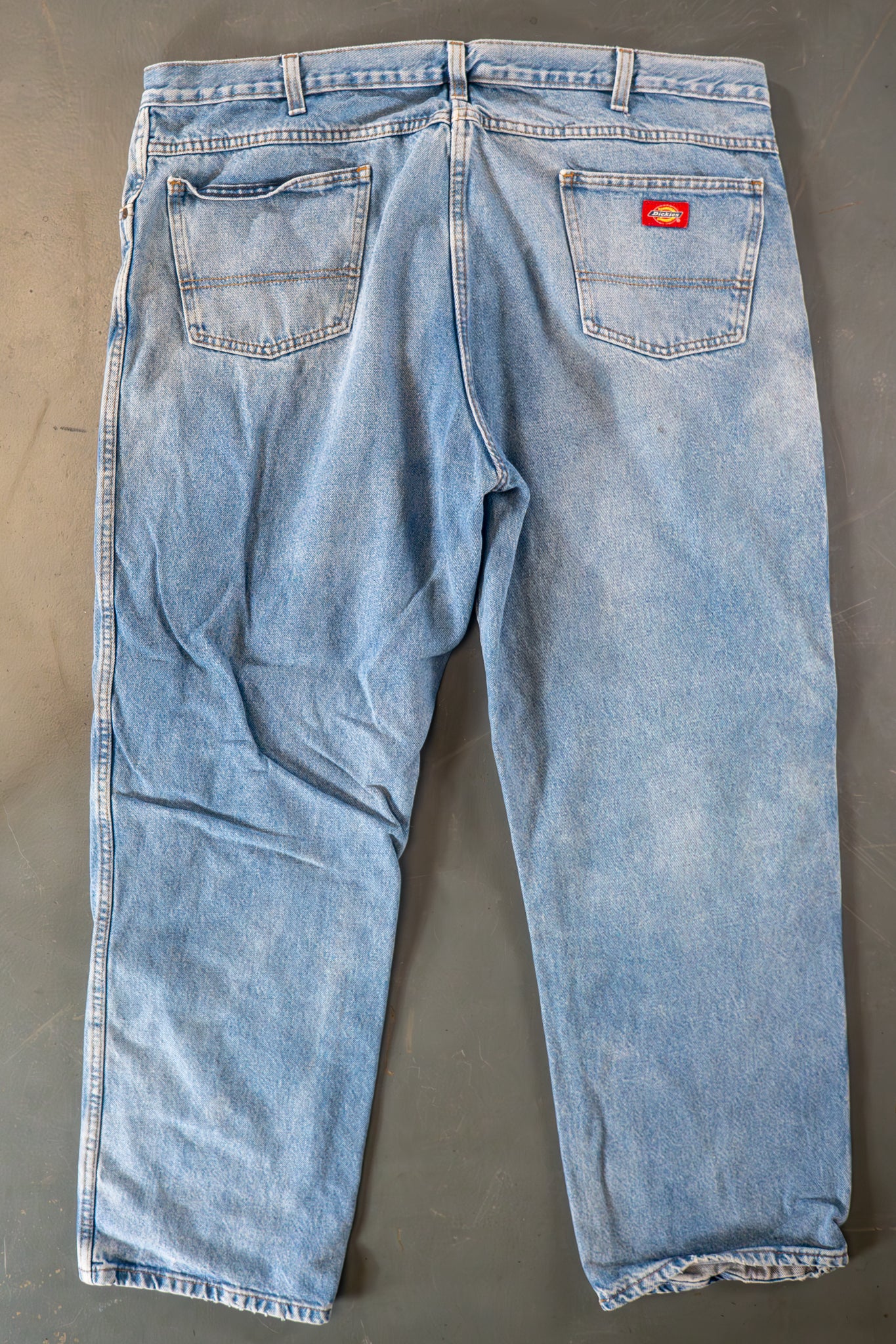 Dickies Vintage Carpenter Baggy Trousers– 90s Y2K - Denim - W40, L29