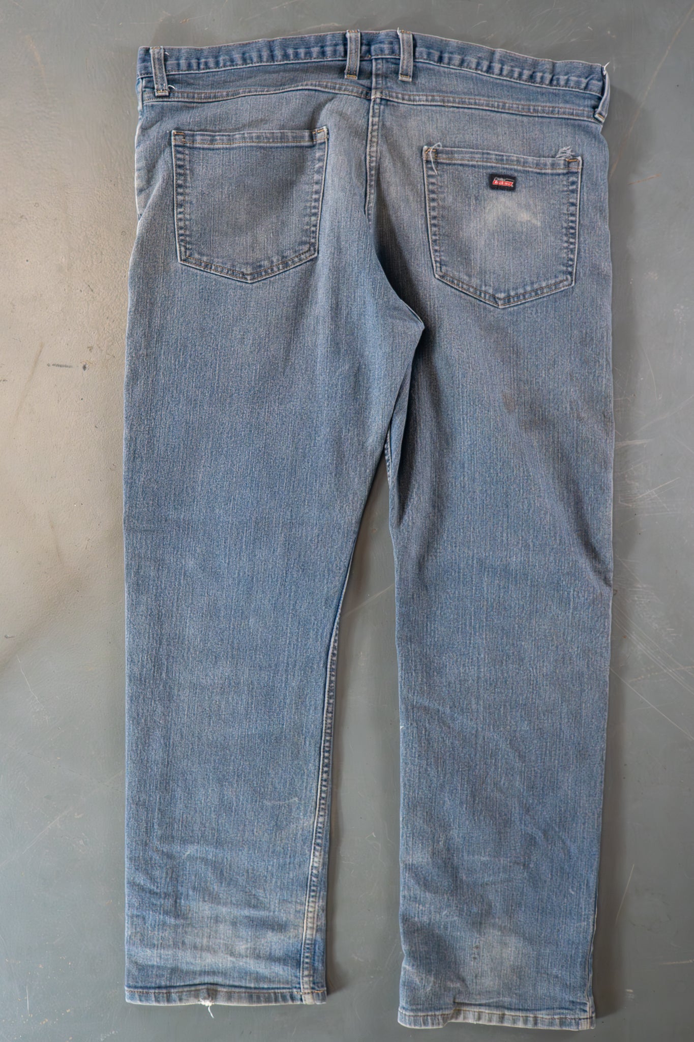 Dickies Vintage Carpenter Baggy Trousers– 90s Y2K - Denim - W38, L30