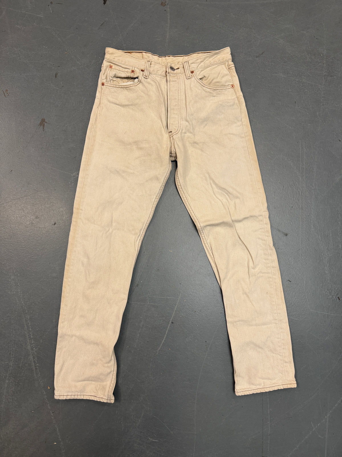 Levis 501 Regular Fit Vintage Jean 90s Made - W 30 L 32 - F01
