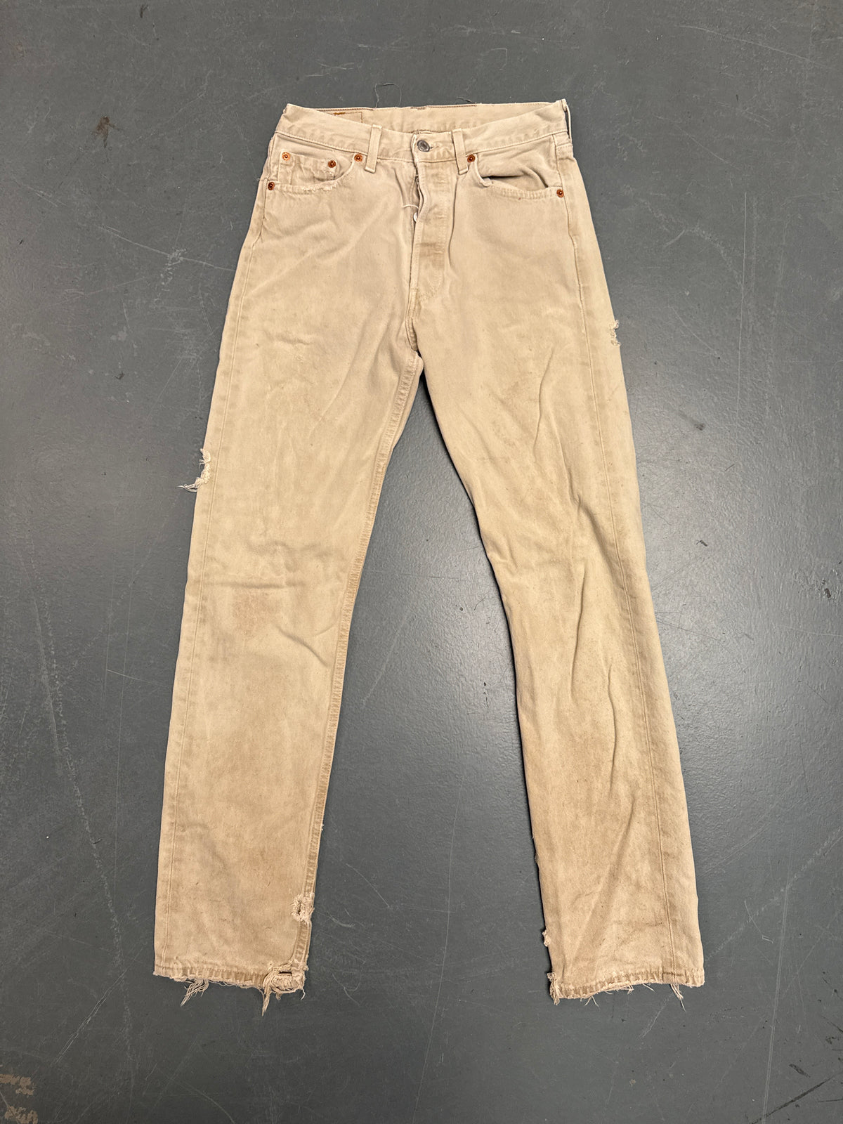 Levis 501 Regular Fit Vintage Jean 90s Made - W 26 L 32 - F23