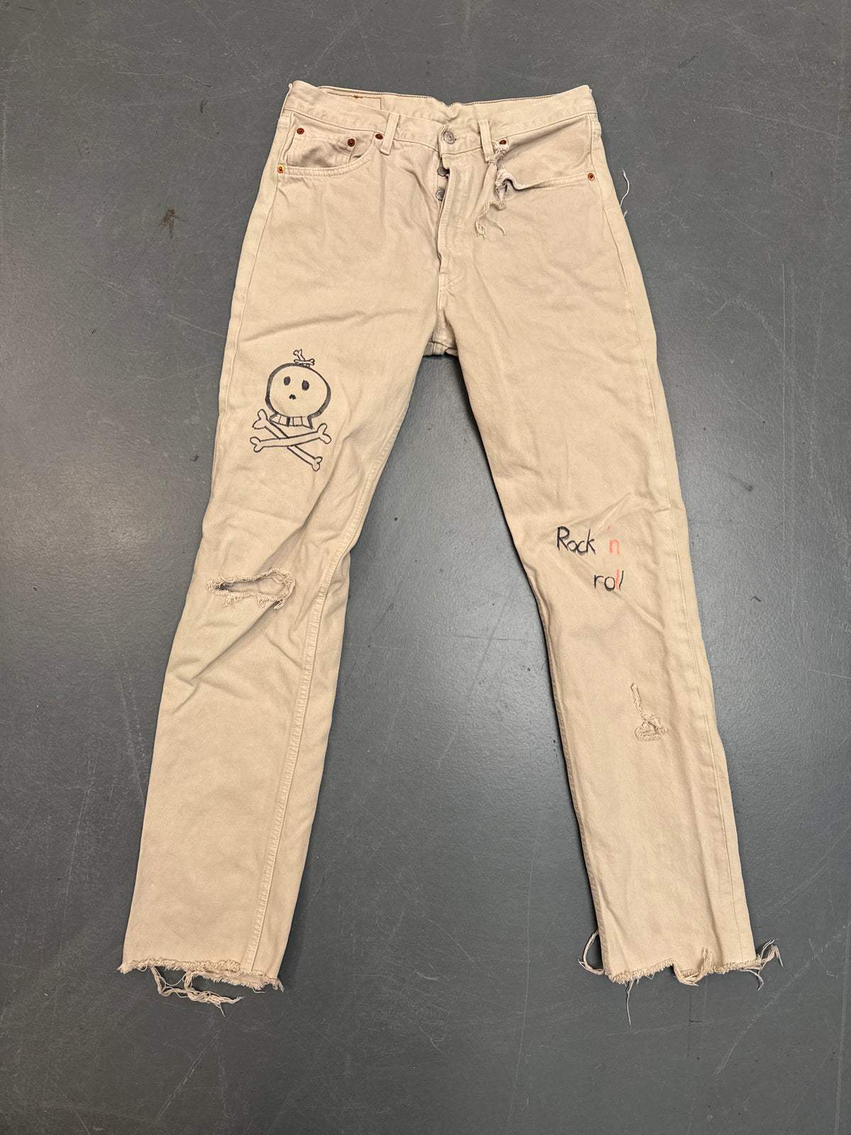 Levis 501 Regular Fit Vintage Jean 90s Made - W 30 L 34 - F29