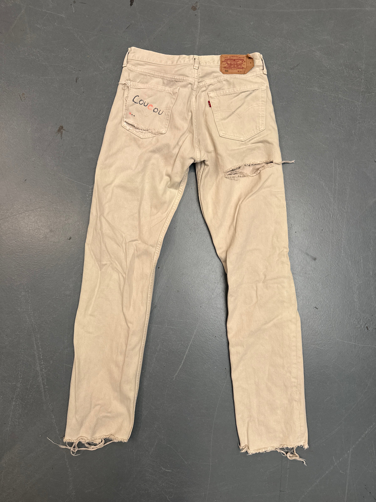 Levis 501 Regular Fit Vintage Jean 90s Made - W 30 L 34 - F29