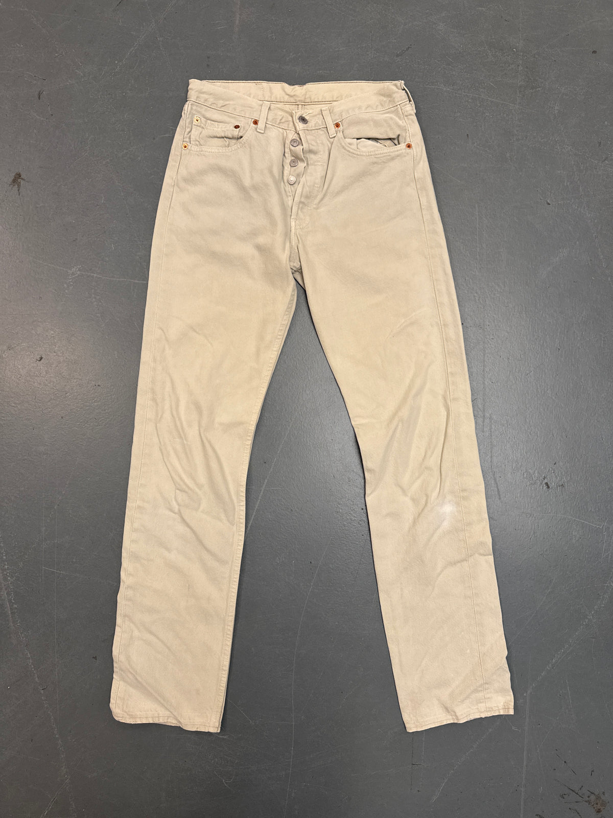Levis 501 Regular Fit Vintage Jean 90s Made - W 28 L 34 - F30