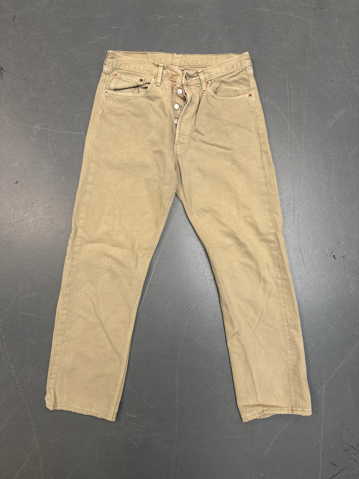 Levis 501 Regular Fit Vintage Jean 90s Made - W 28 L 30 - F46