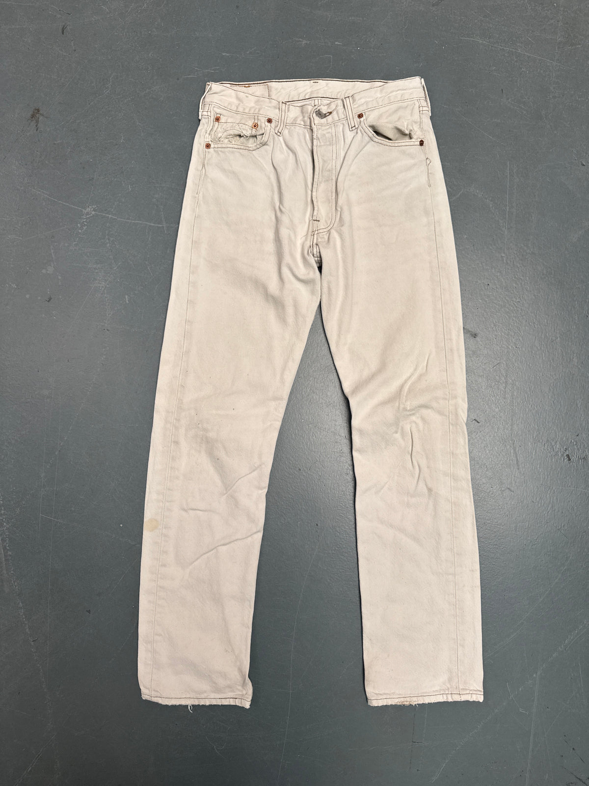 Levis 501 Regular Fit Vintage Jean 90s Made - W 27 L 31 - F64