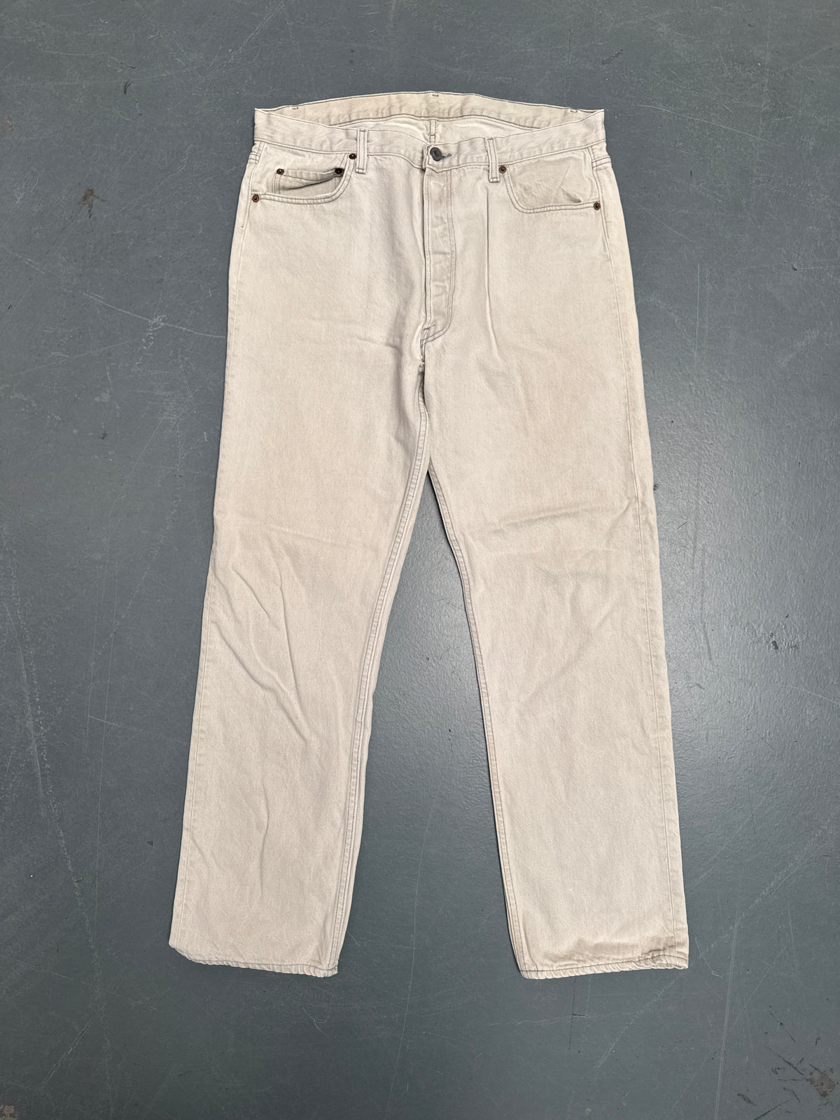 Levis 501 Regular Fit Vintage Jean 90s Made - W 35 L 32 - F98