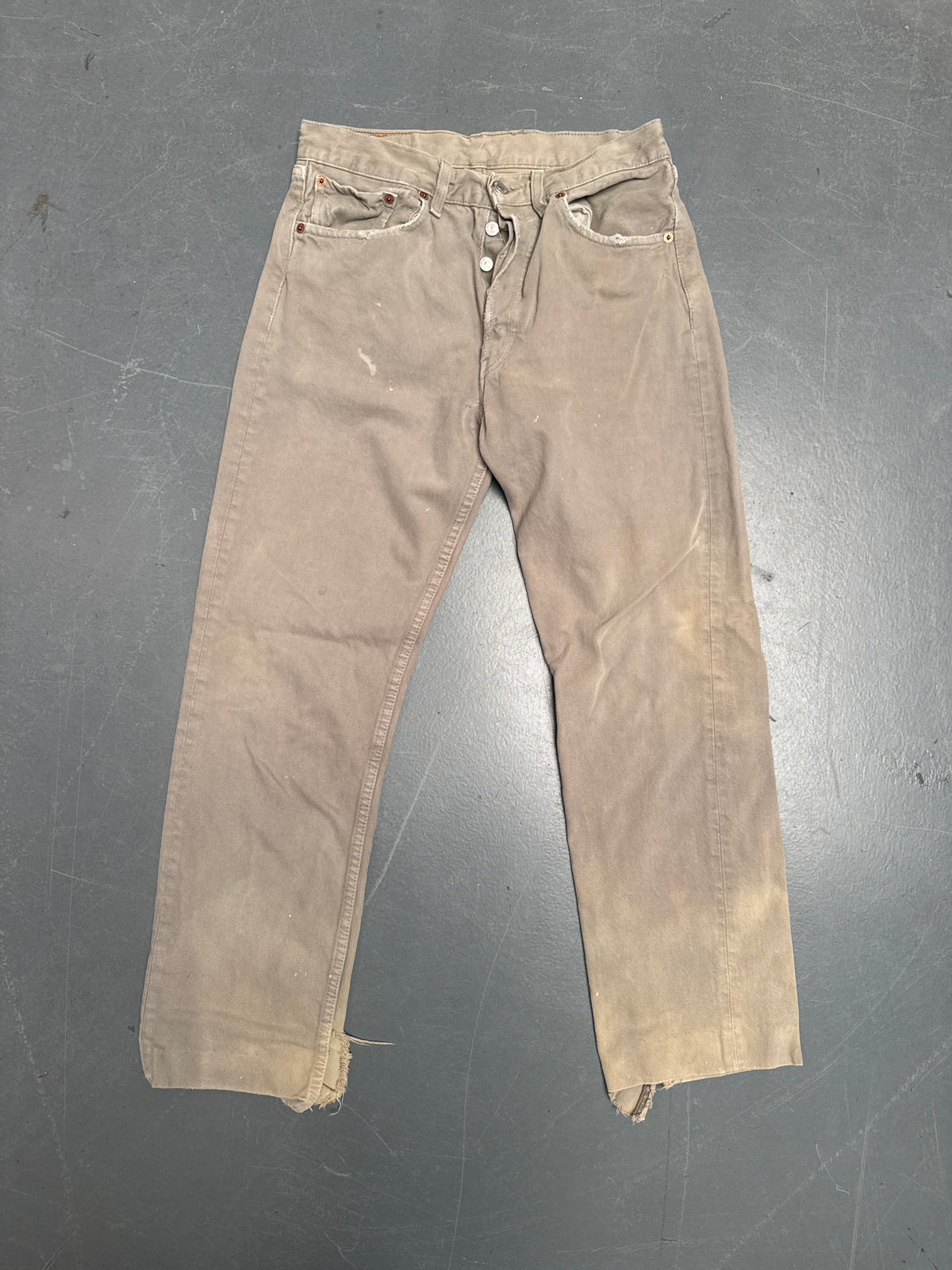 Levis 501 Regular Fit Vintage Jean 90s Made - W 28 L 29 - F106
