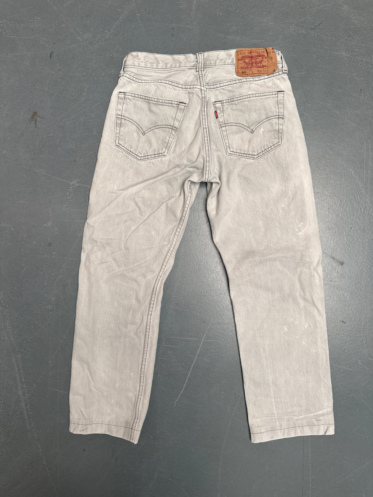 Levis 501 Regular Fit Vintage Jean 90s Made - W 28 L 27 - F112