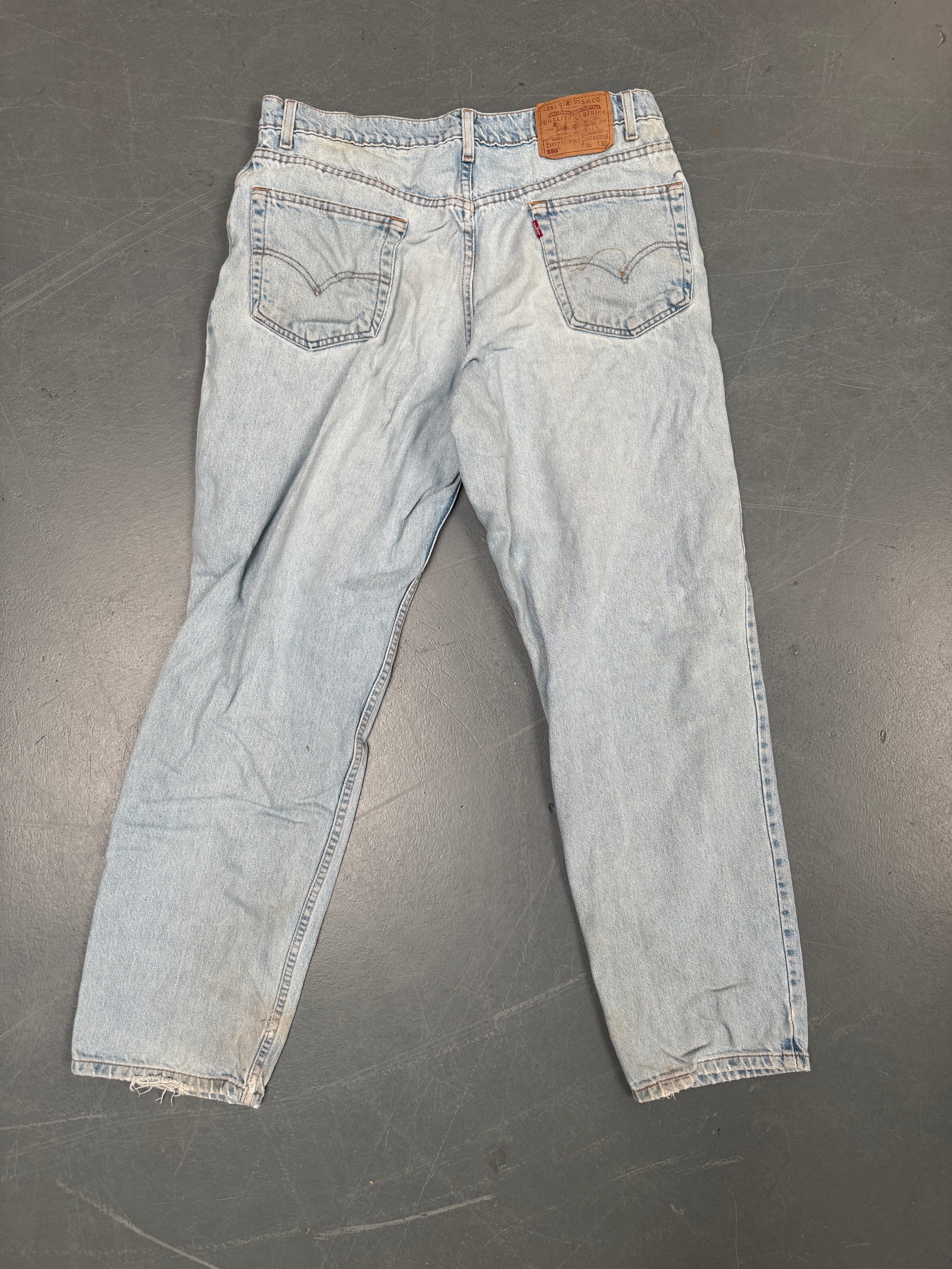 Levis 550 Relaxed Fit Vintage Jean 90s - W 34 L 29 - GR02