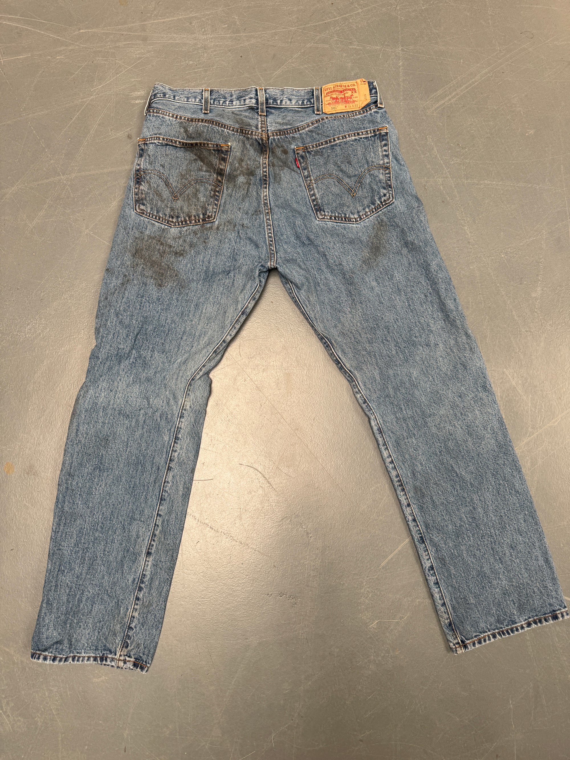 Levis 501 Regular Fit Vintage Jean 90s - W 36 L 32 - GR39