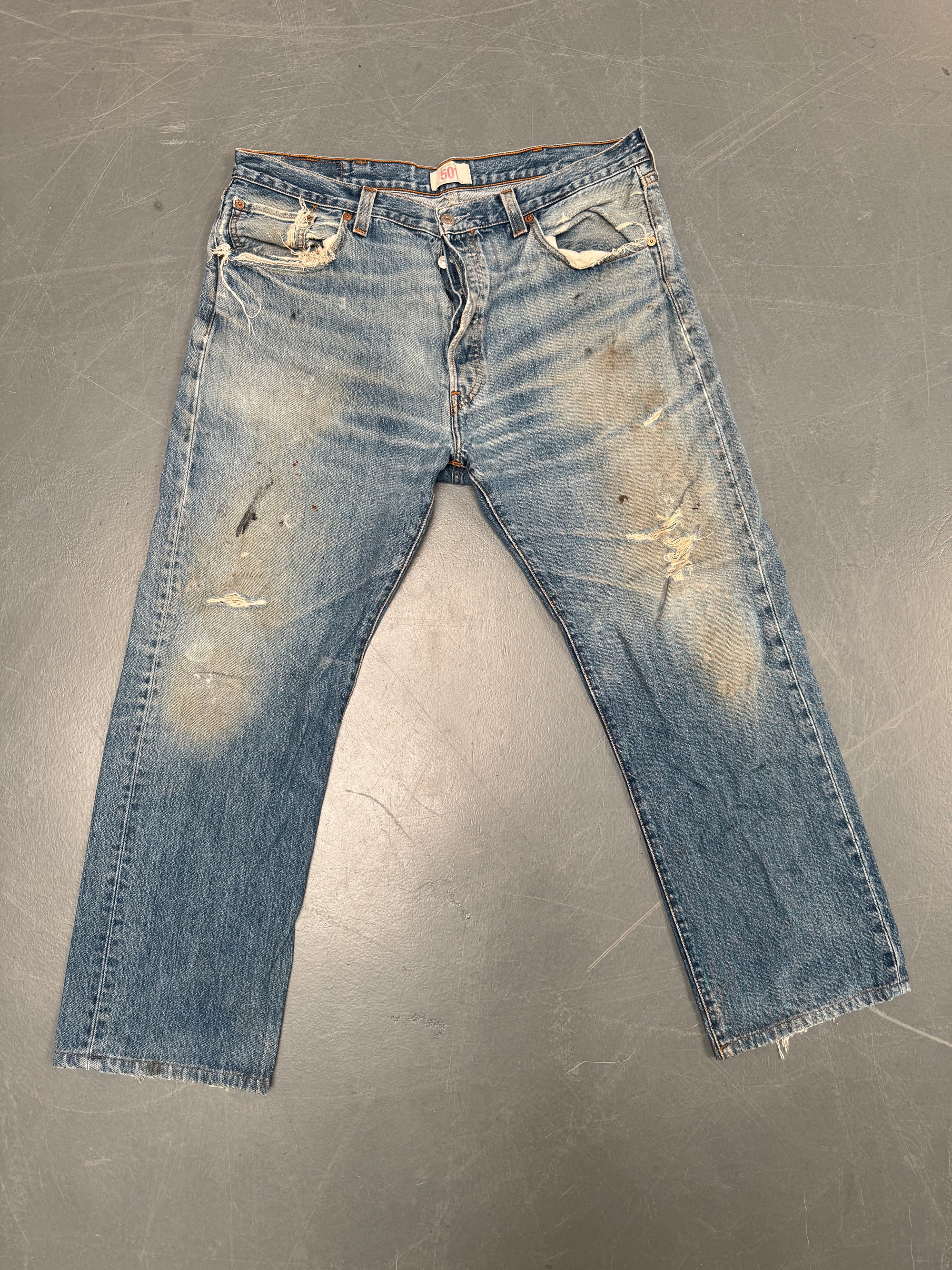 Levis 501 Regular Fit Vintage Jean 90s - W 36 L 29 - GR40
