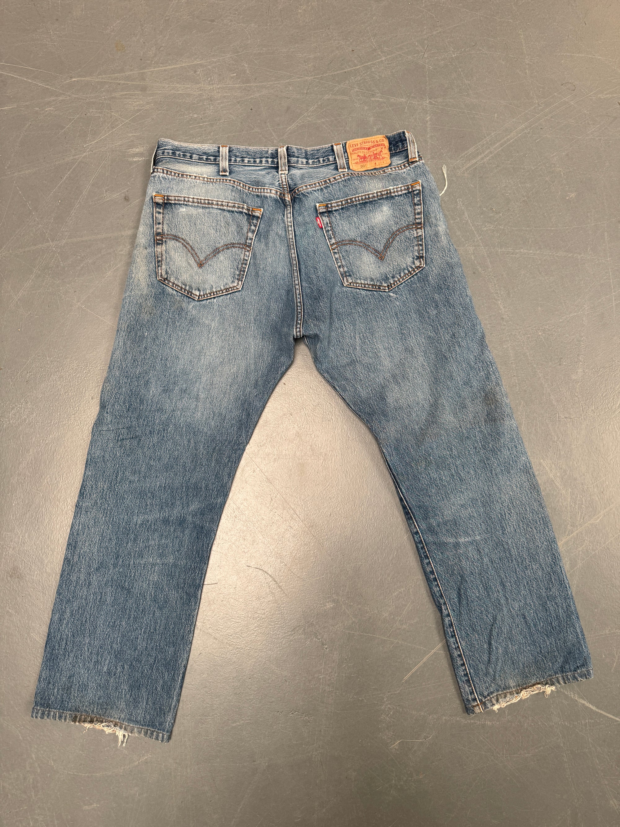 Levis 501 Regular Fit Vintage Jean 90s - W 36 L 29 - GR40