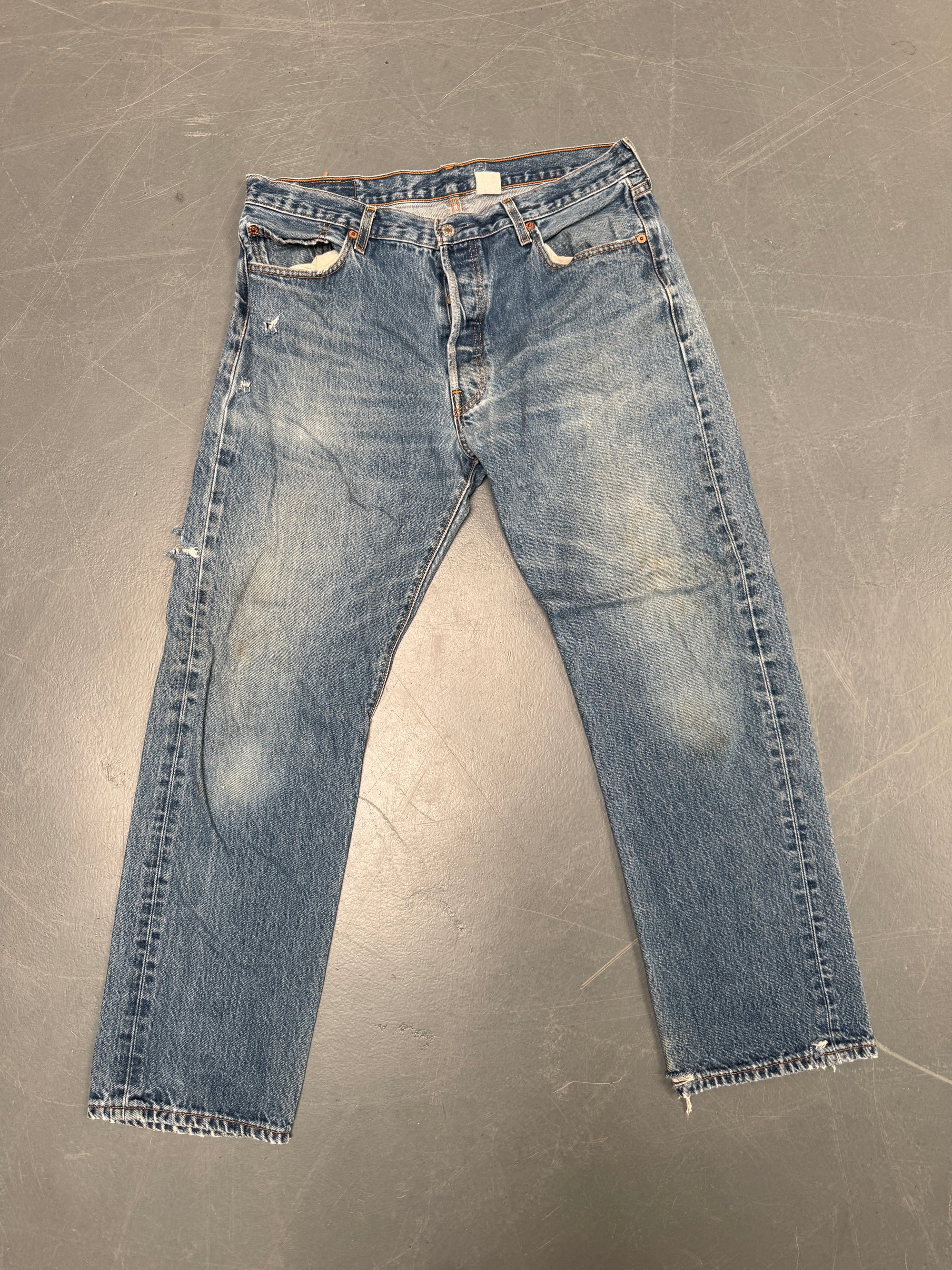 Levis 501 Regular Fit Vintage Jean 90s - W 34 L 30 - GR41
