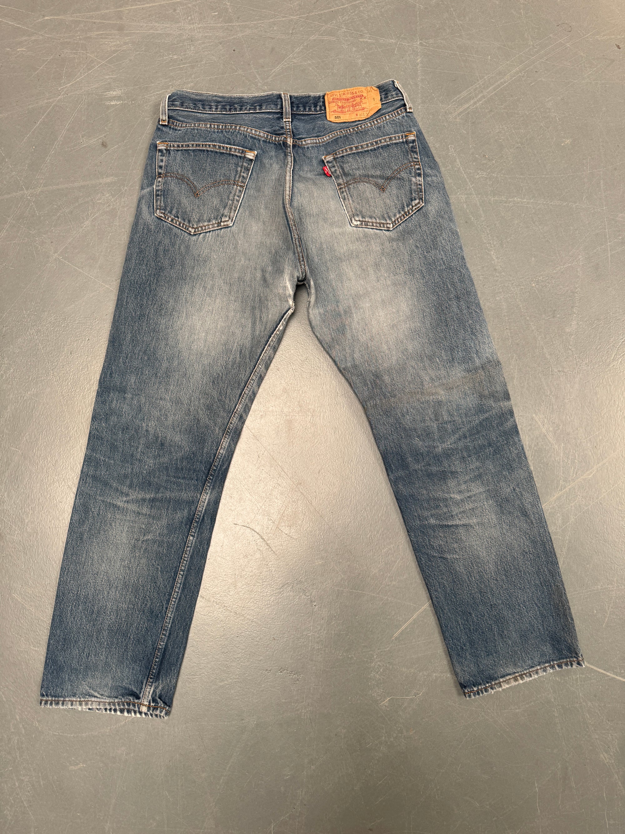 Levis 501 Regular Fit Vintage Jean 90s - W 32 L 30 - GR42