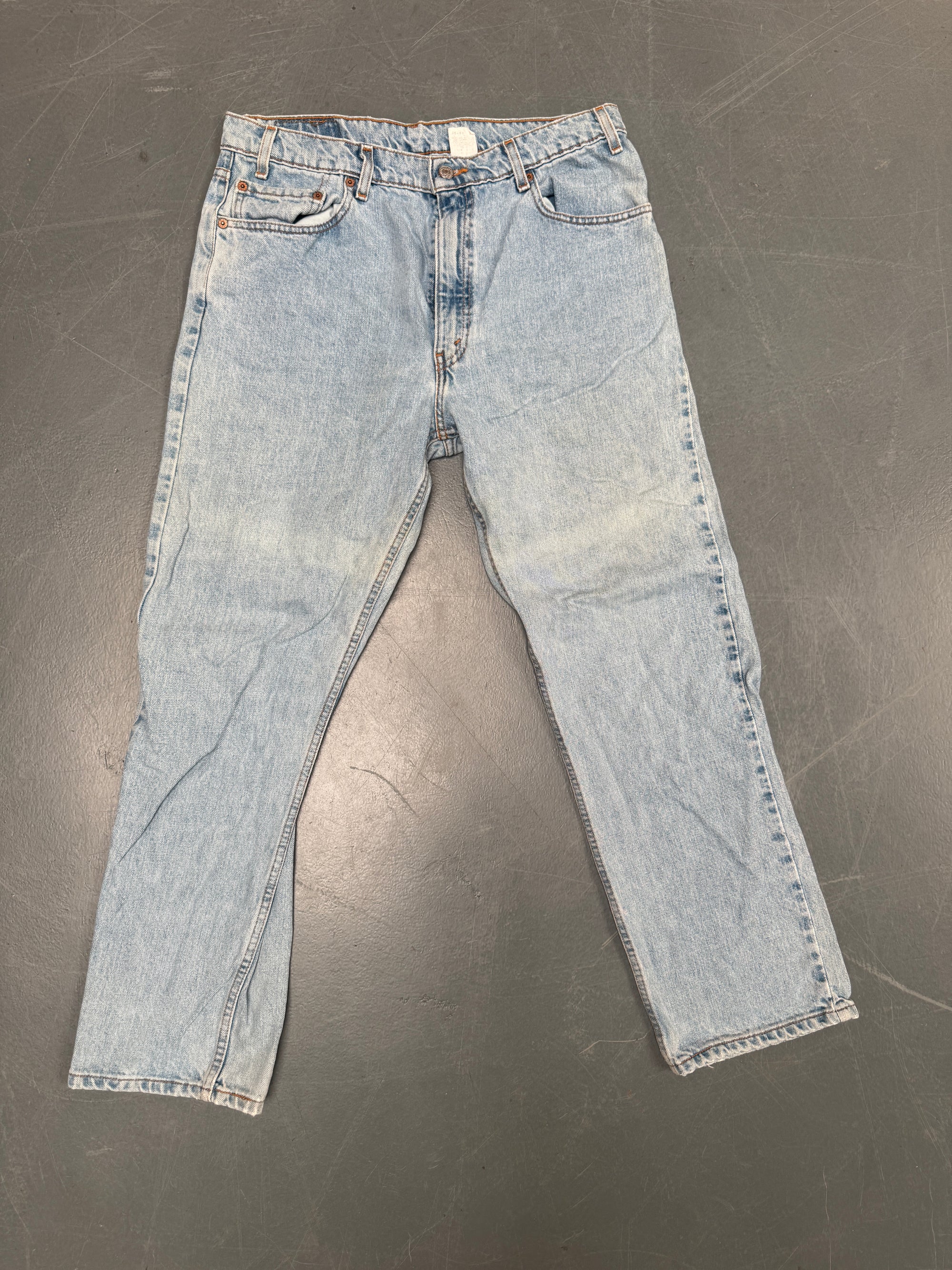 Levis 505 Regular Fit Vintage Jean 90s - W 34 L 29 - GR50