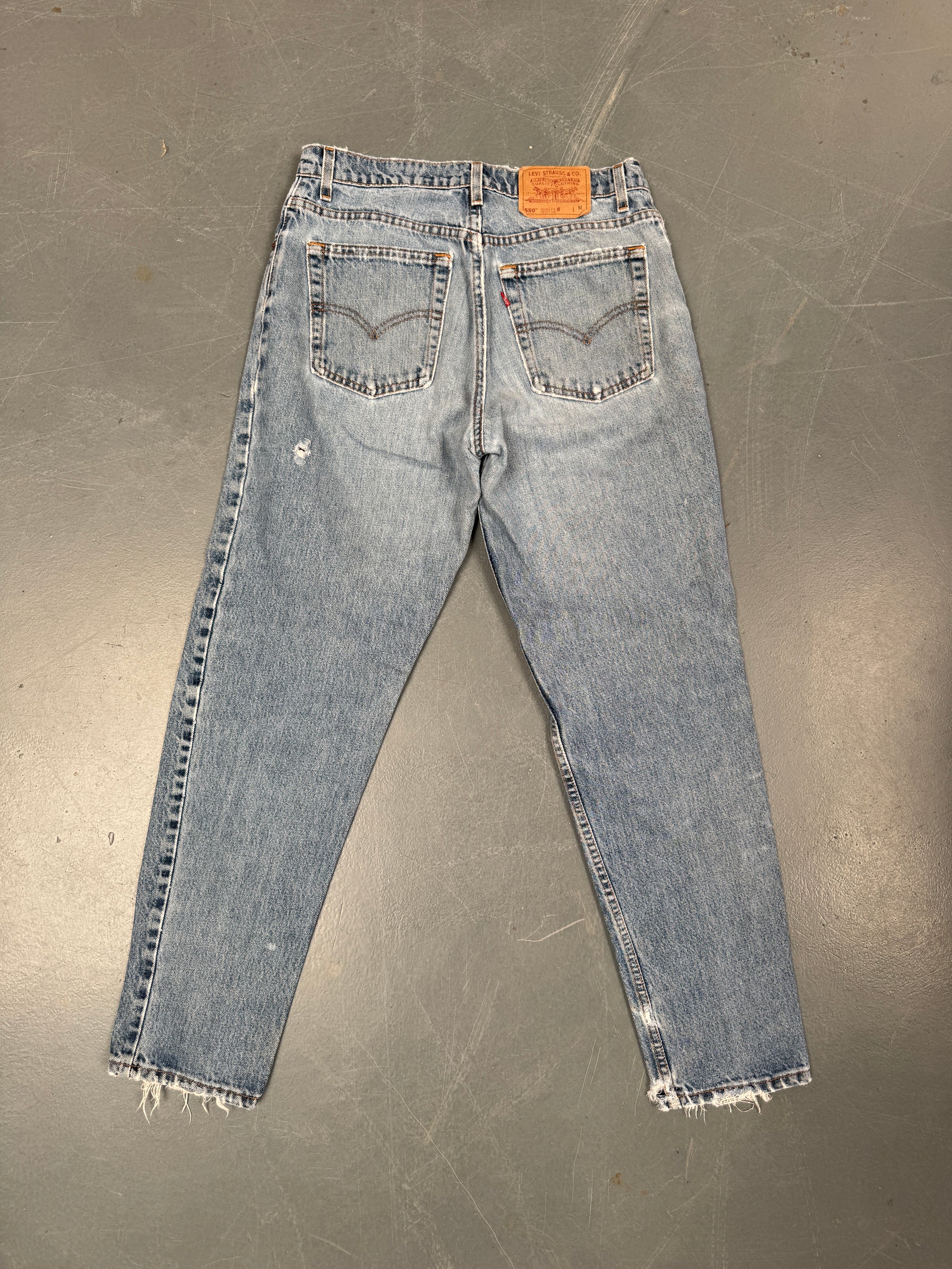 Vintage Ladies Levis High Waisted Denim 90s Made Jean - W 31 L 30 - HW07