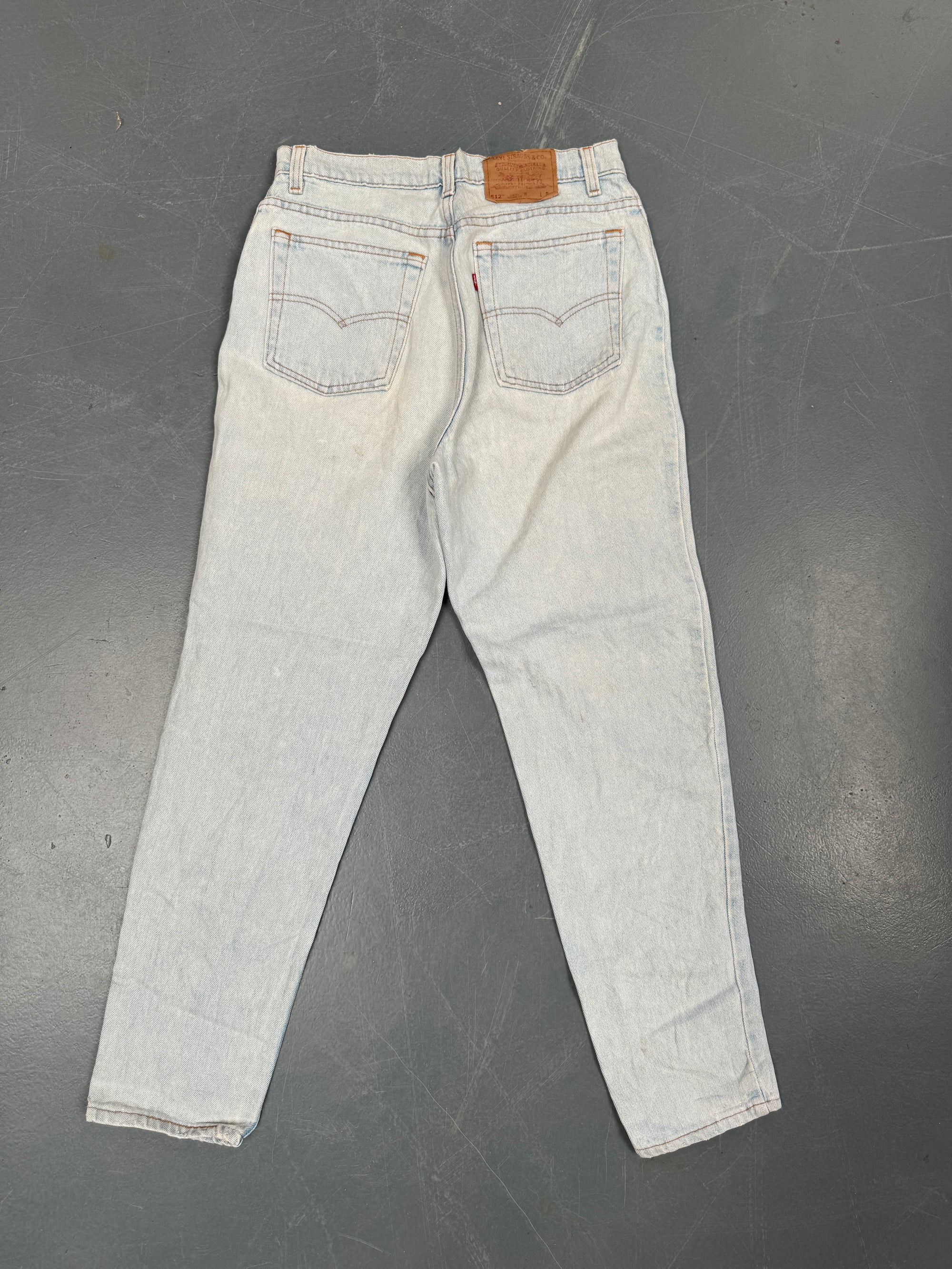 Vintage Ladies Levis High Waisted Denim 90s Made Jean - W 29 L 29 - HW09