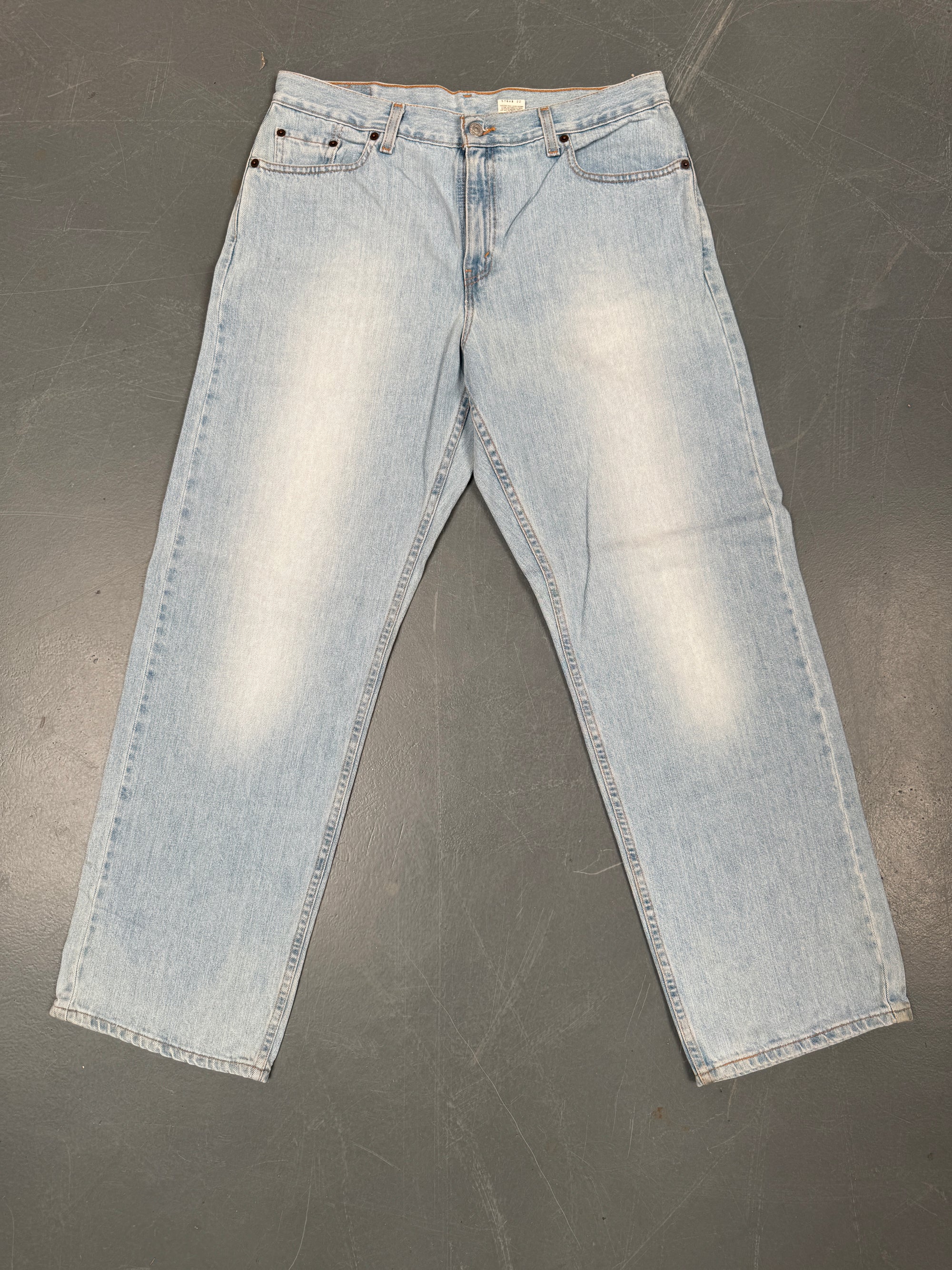 Vintage Ladies Levis High Waisted Denim 90s Made Jean - W 34 L 32 - HW17
