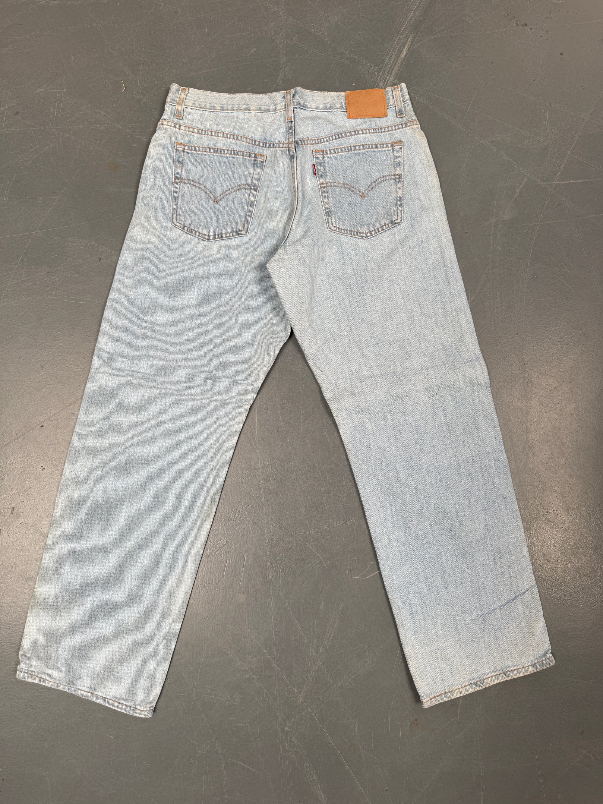 Vintage Ladies Levis High Waisted Denim 90s Made Jean - W 34 L 32 - HW17