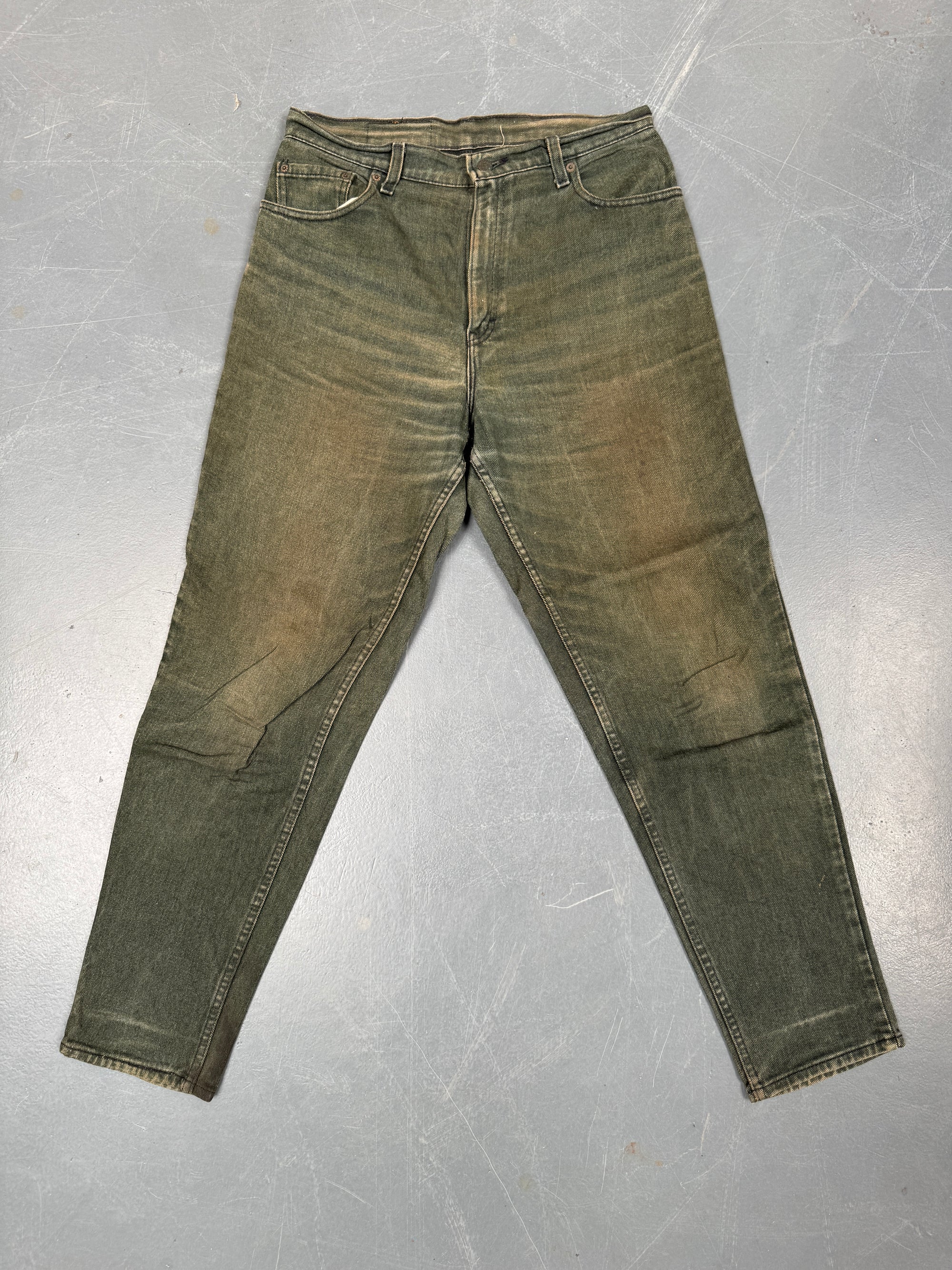 Vintage Ladies Levis High Waisted Denim 90s Made Jean - W 32 L 31 - HW19