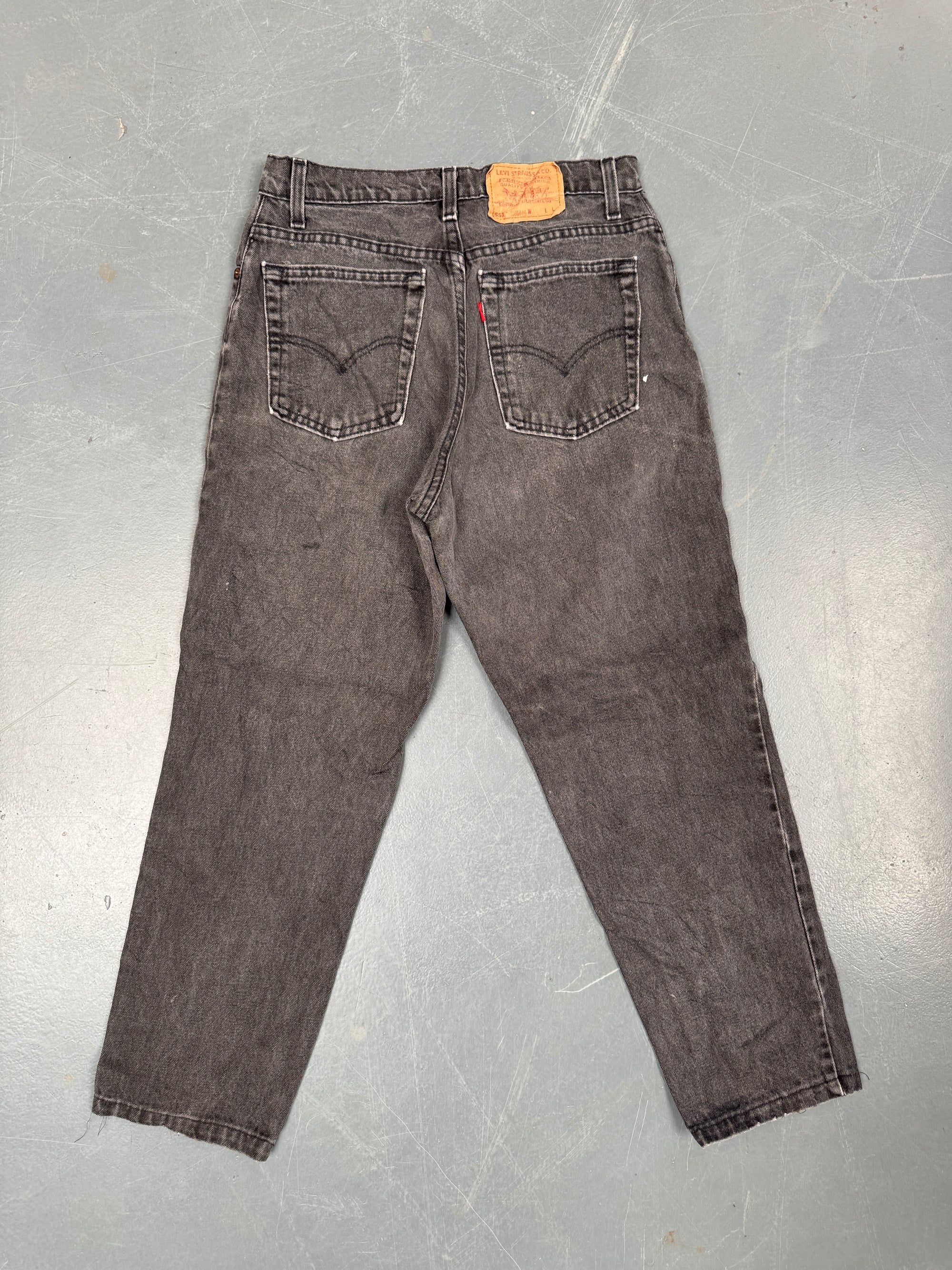 Vintage Ladies Levis High Waisted Denim 90s Made Jean - W 30 L 27 - HW22