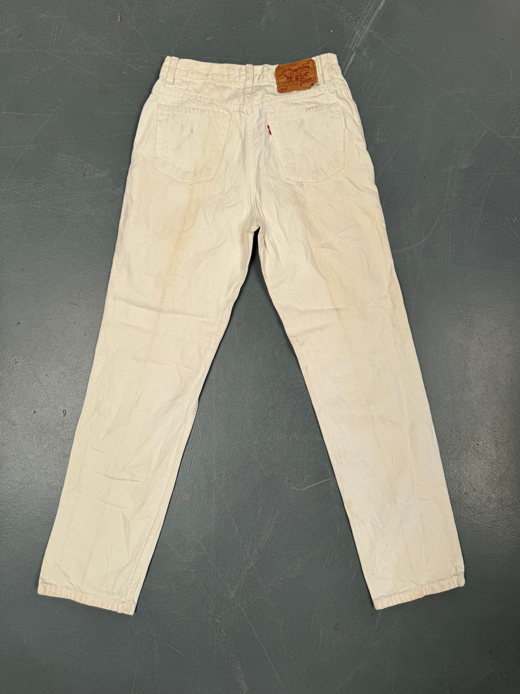 Vintage Ladies Levis High Waisted Denim 90s Made Jean - W 26 L 30 - HW32