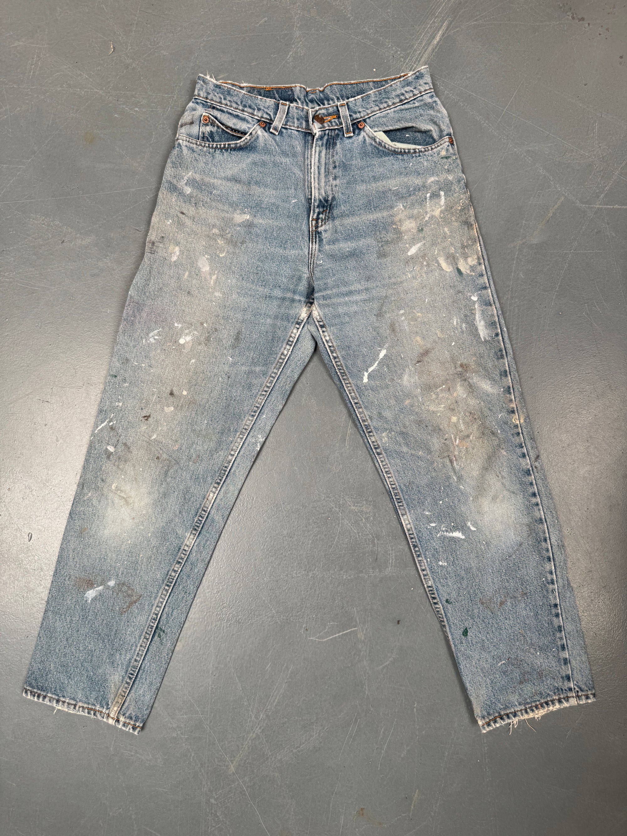 Vintage Ladies Levis High Waisted Denim 90s Made Jean - W 29 L 28 - HW35